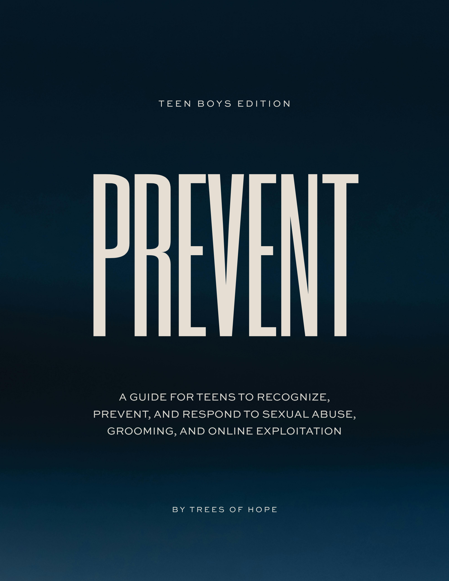 Prevent for Teen Boys: Sexual Abuse Prevention Guide – 2026 Pre-Order (Ships Late 2026)