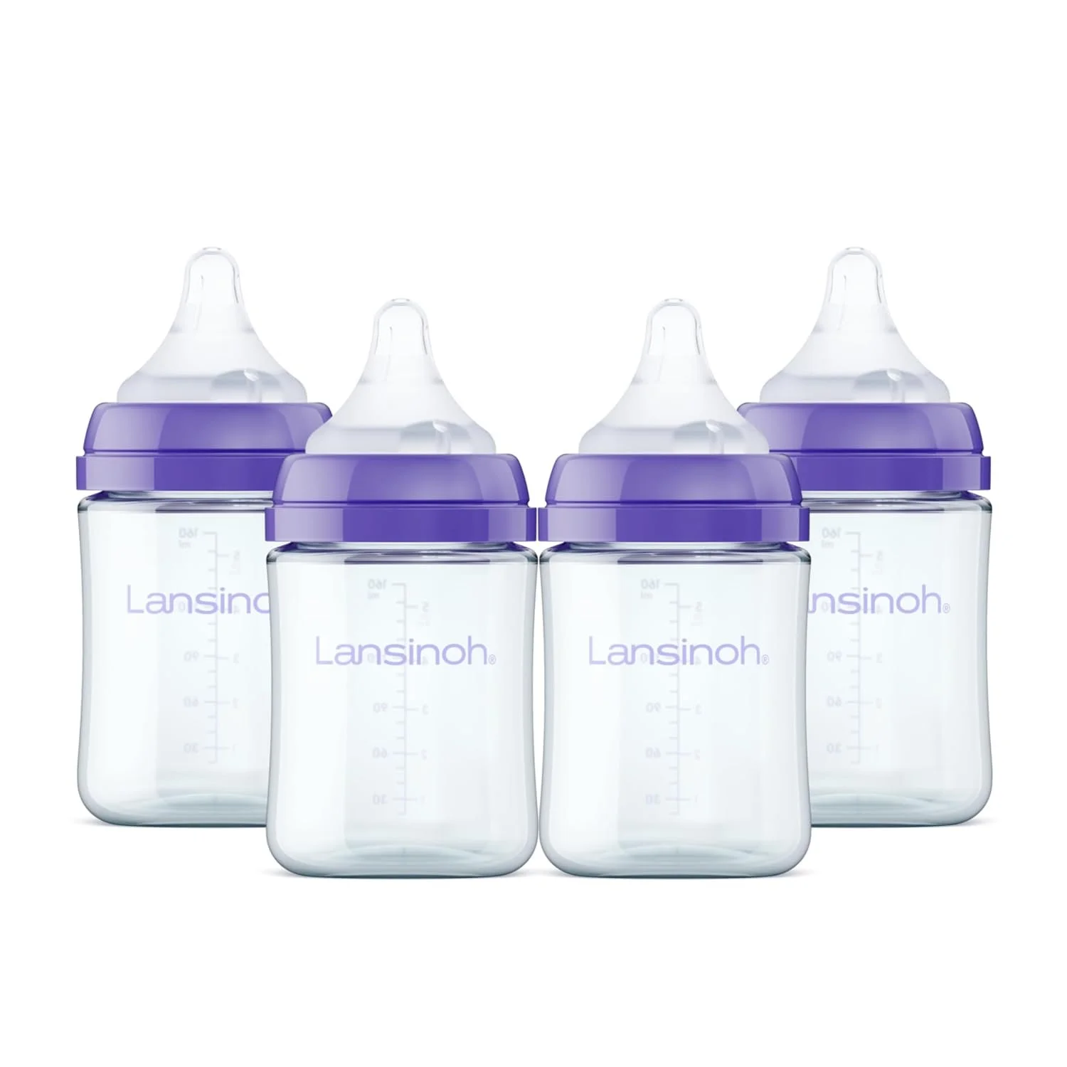 Lansinoh Anti-Colic Glass Baby Bottles