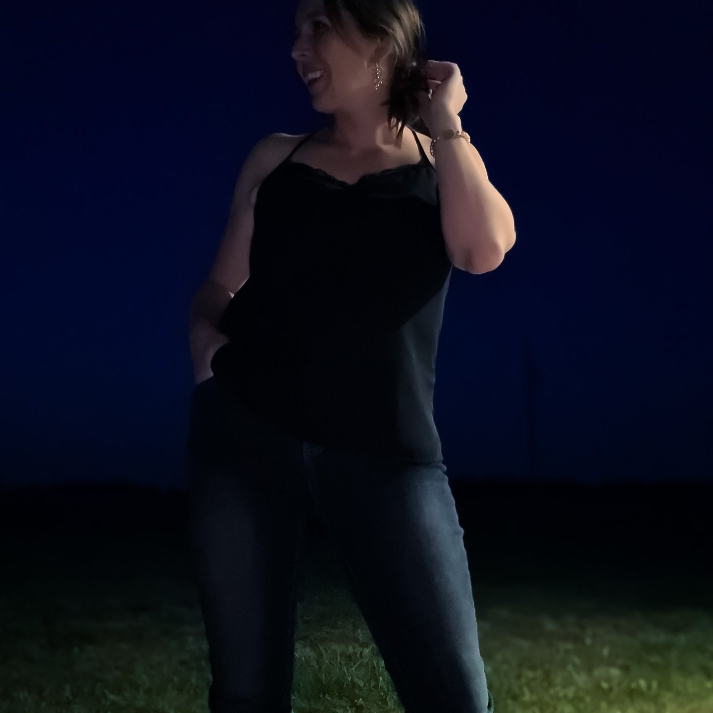 Fall nights call for a #littleblackcami which pairs perfectly with our #defensivedenim 🖤

Cami: @elegantandarmed 
Jeans: @darkalleydenim CCW Skinny Jeans 

#elegantandarmed #ruggedrare #black #luxurylifestyle #luxlife #fempreneur #thatsharpshootingg