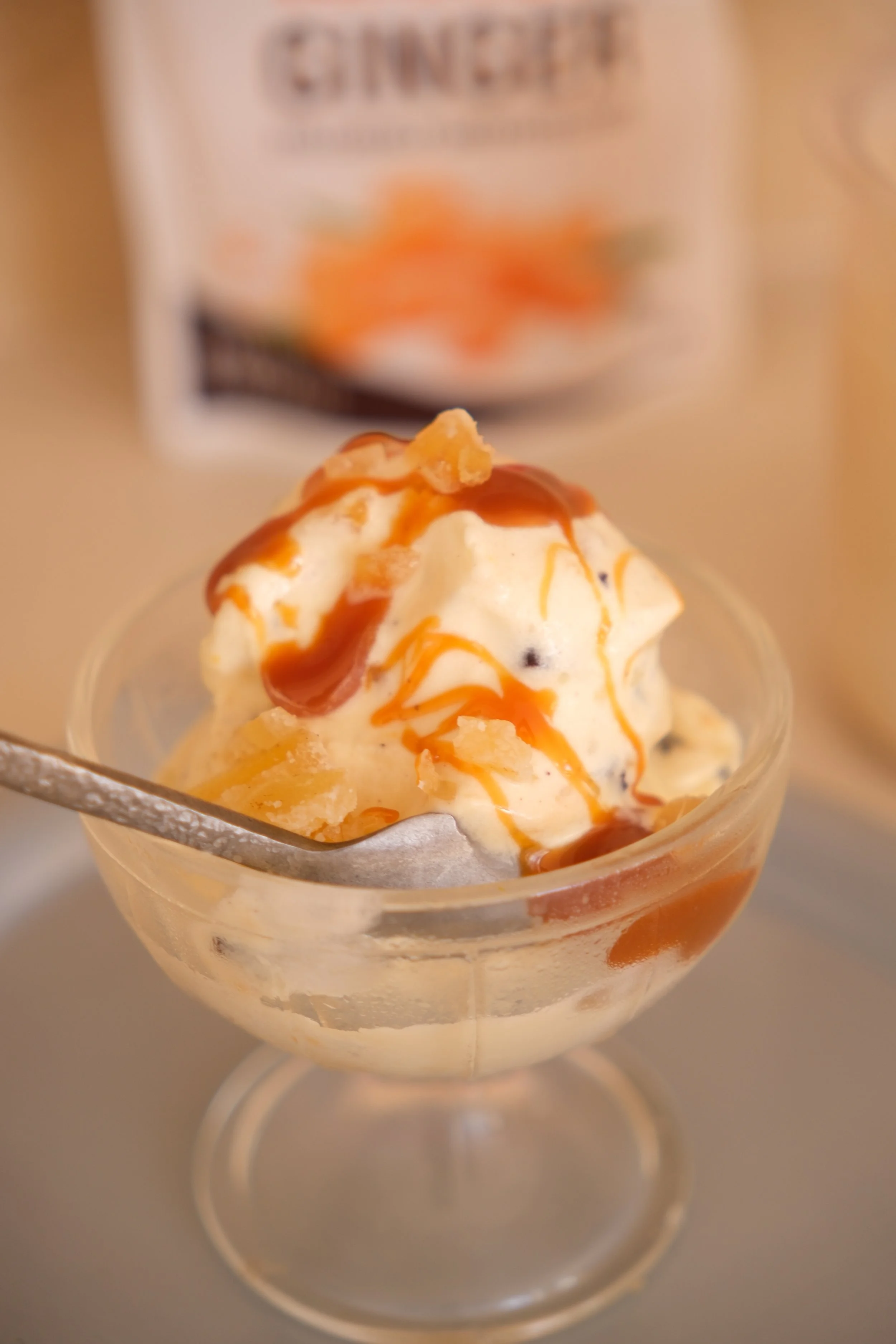 Dark Chocolate Ginger Gelato