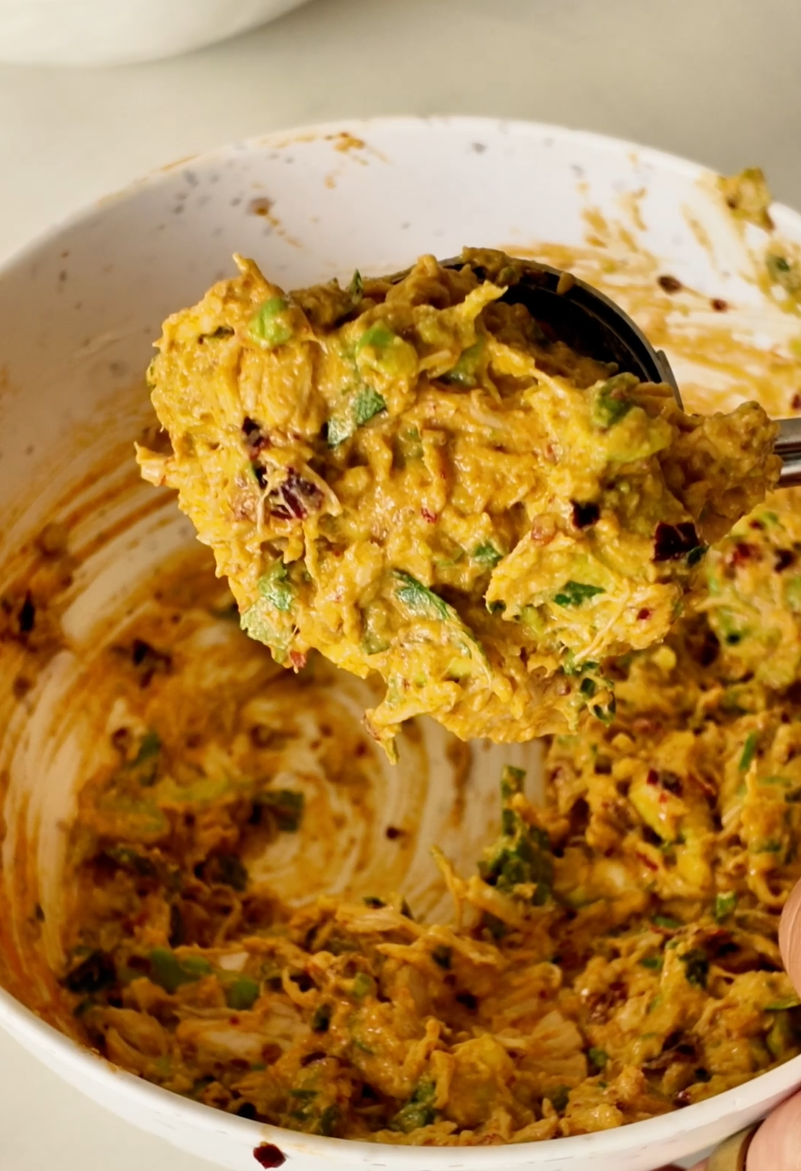 Creamy Chilli Chicken Salad