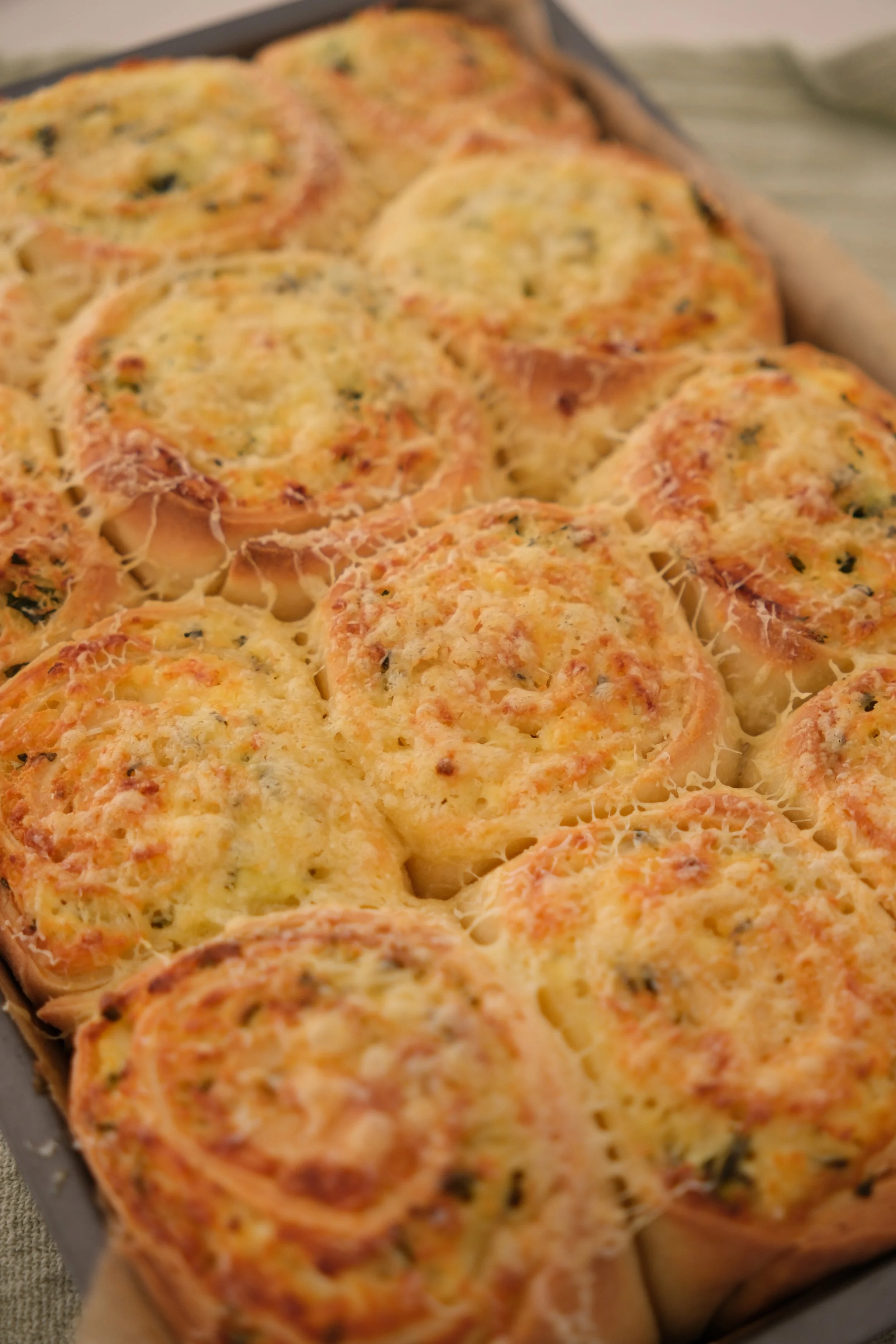 Greek Inspired Halloumi Scrolls