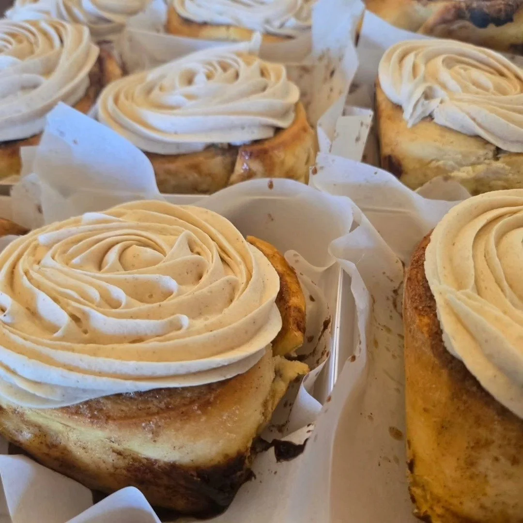 2 Jumbo Apple Pie Sweet Roll with Maple Buttercream Frosting
