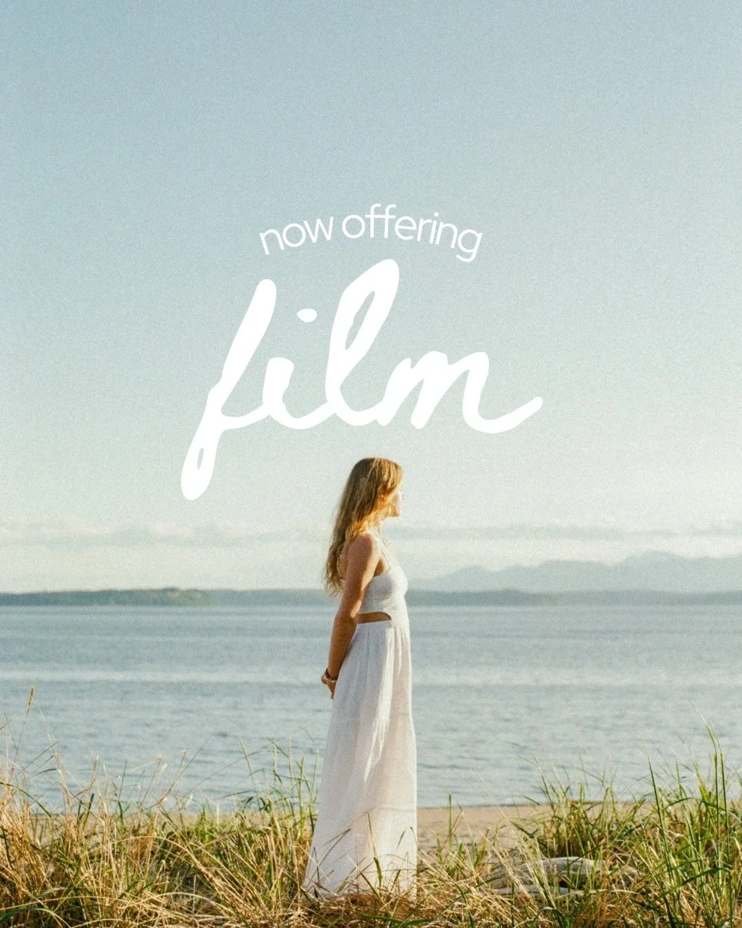 I am so excited to now be offering film as an add on!!!! You can now add on 35mm film to any portrait or wedding package booked with me. I have such a love for film and the intentionality &amp; the genuine emotion in it. Can&rsquo;t wait to do even m