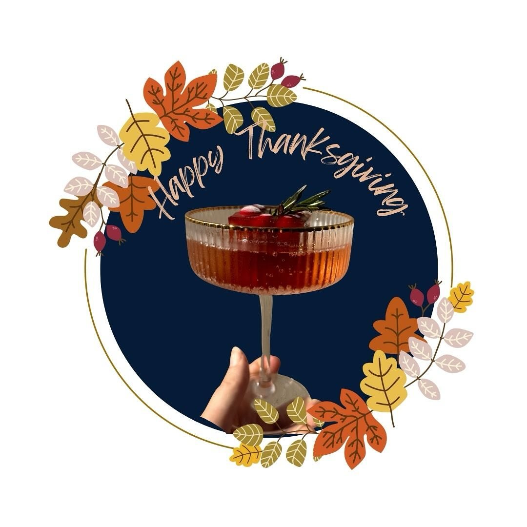 Happy Thanksgiving from our crew to yours! 

Looking for an easy Welcome Drink for your party? 

- Buy some 2in ice molds 
- Fill them 3/4 of the way full with either Pomegranate Juice and White Cranberry OR regular Cranberry Juice will do! 
- Top th