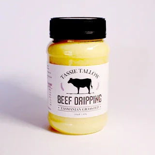 Tassie Tallow Beef Dripping 500ml