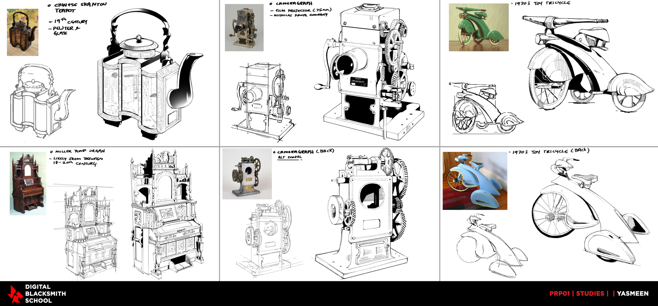 coca kitty, Yasmeen Belfield Set design course by Digital Blacksmith School, Mac Shao Yen