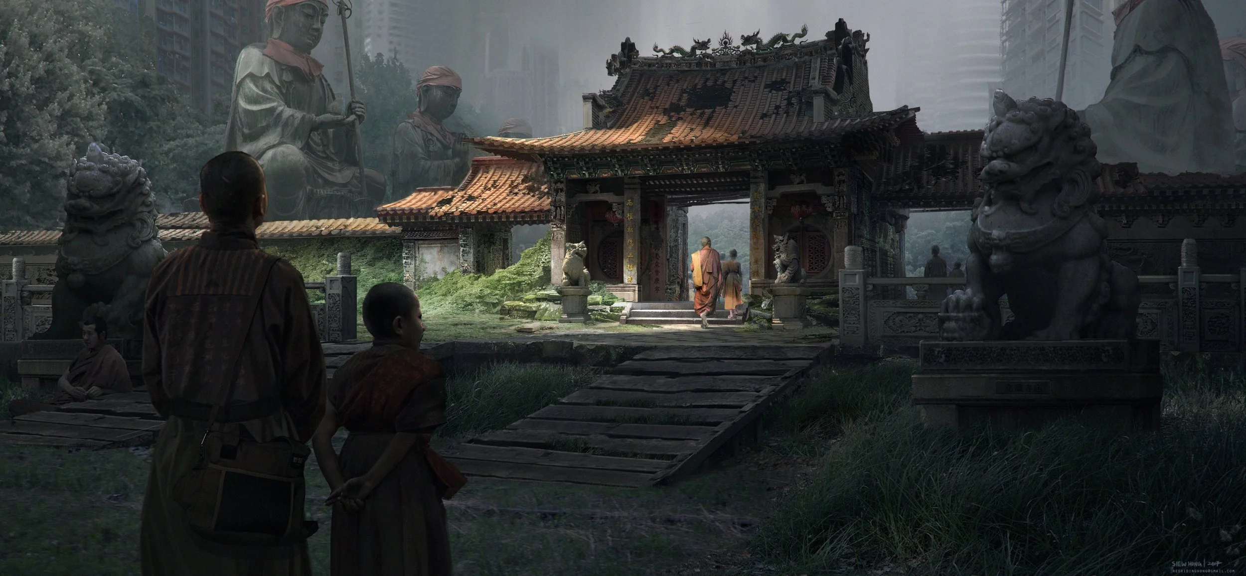 Siew Hong, Lead Concept Artist mentor in Digital Blacksmith School