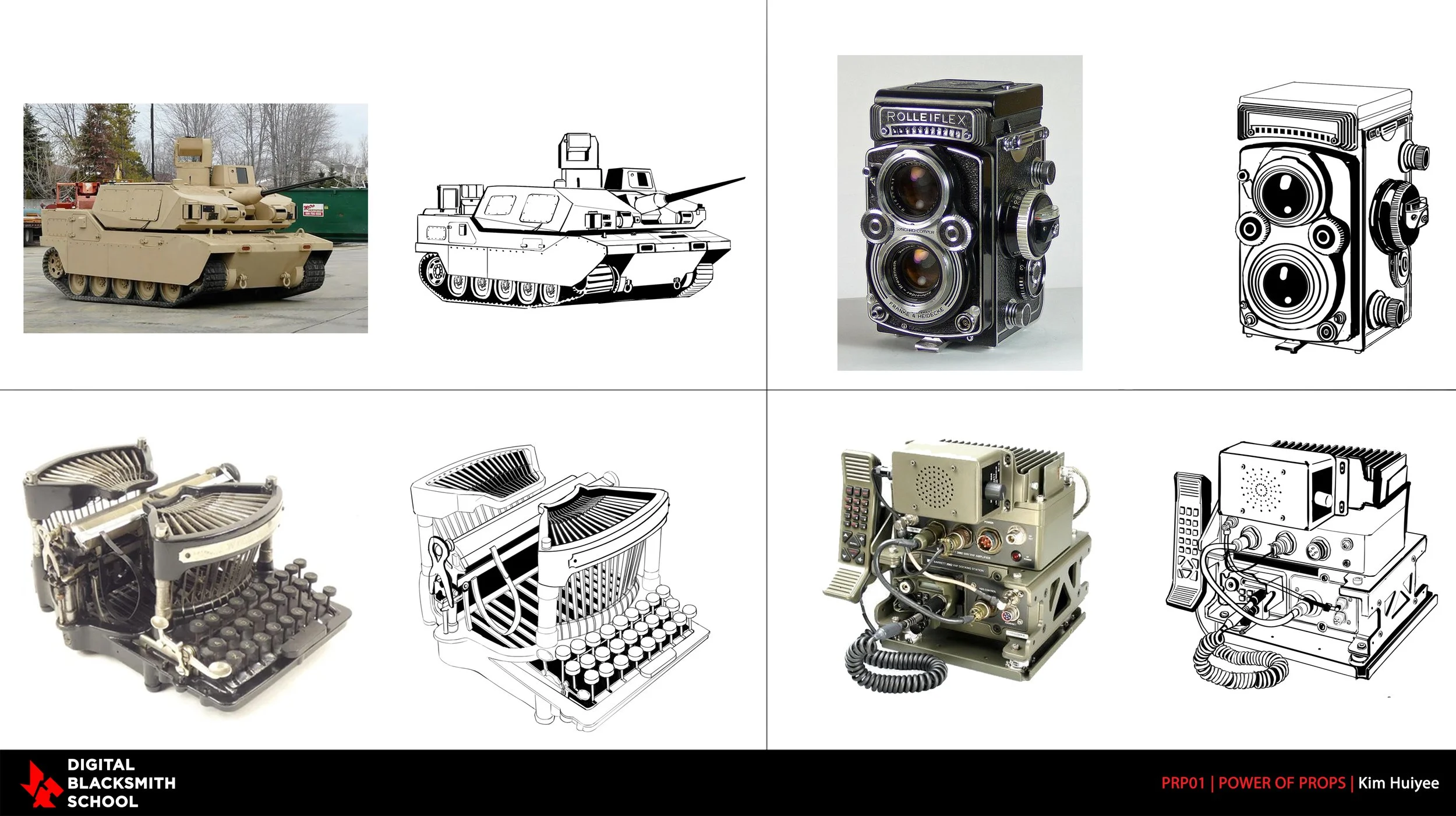 Kim Huiyee - The Echo Project, Digital Blacksmith School Set design, set dress to impress