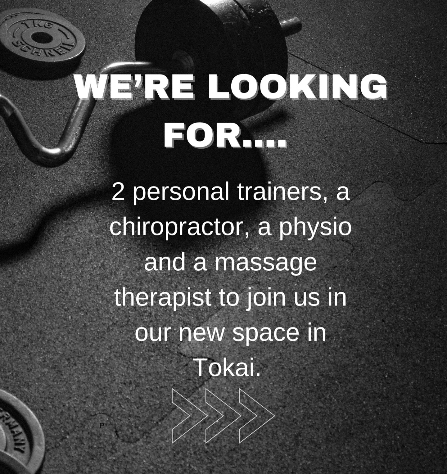 We’re expanding! 🚀
We have packed our bags and are moving into a NEW, bigger space. 
In the chaos of bashing, building and painting, lies an open opportunity for you! 
If you are a….
💪 Personal Trainer
🩺 Physio
✋ Massage therapist