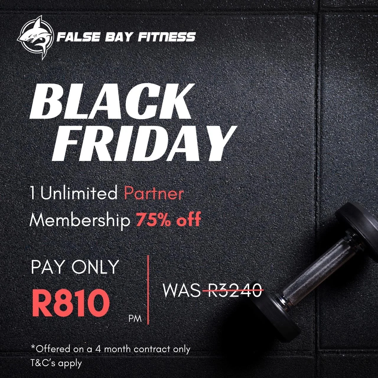 Last and final Black Friday deal! 

There&rsquo;s only one so you&rsquo;ve gotta be fast!