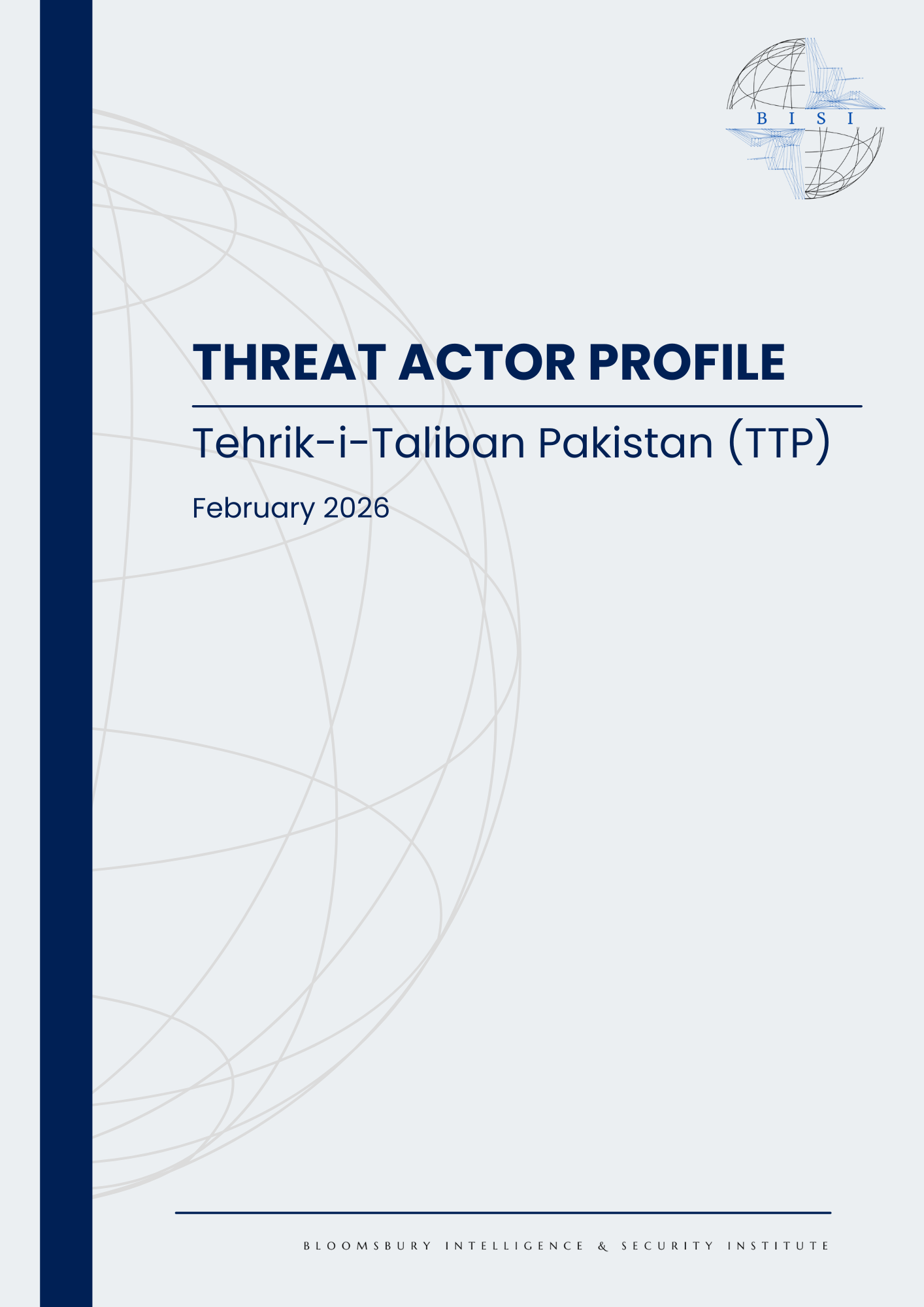 Threat Actor Profile - Tehrik-i-Taliban Pakistan (TTP)