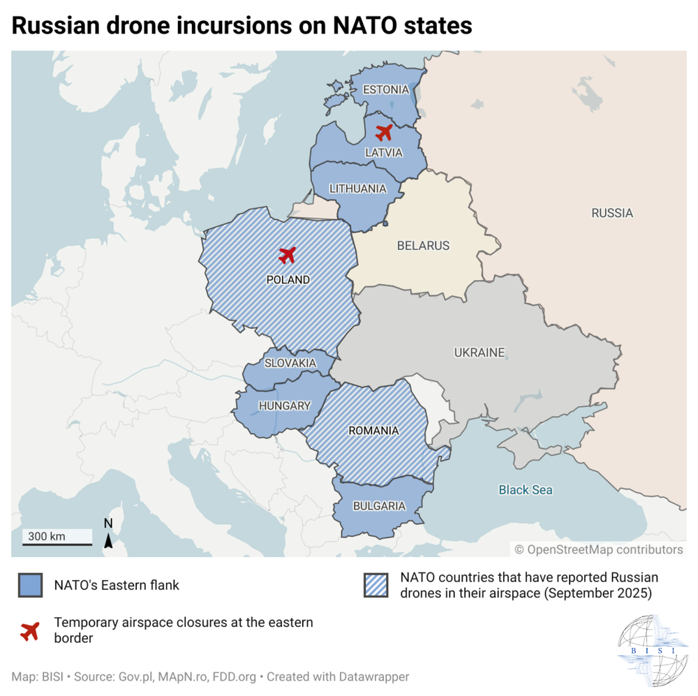 Russian Drone Incursions in Poland and Romania — Bloomsbury ...