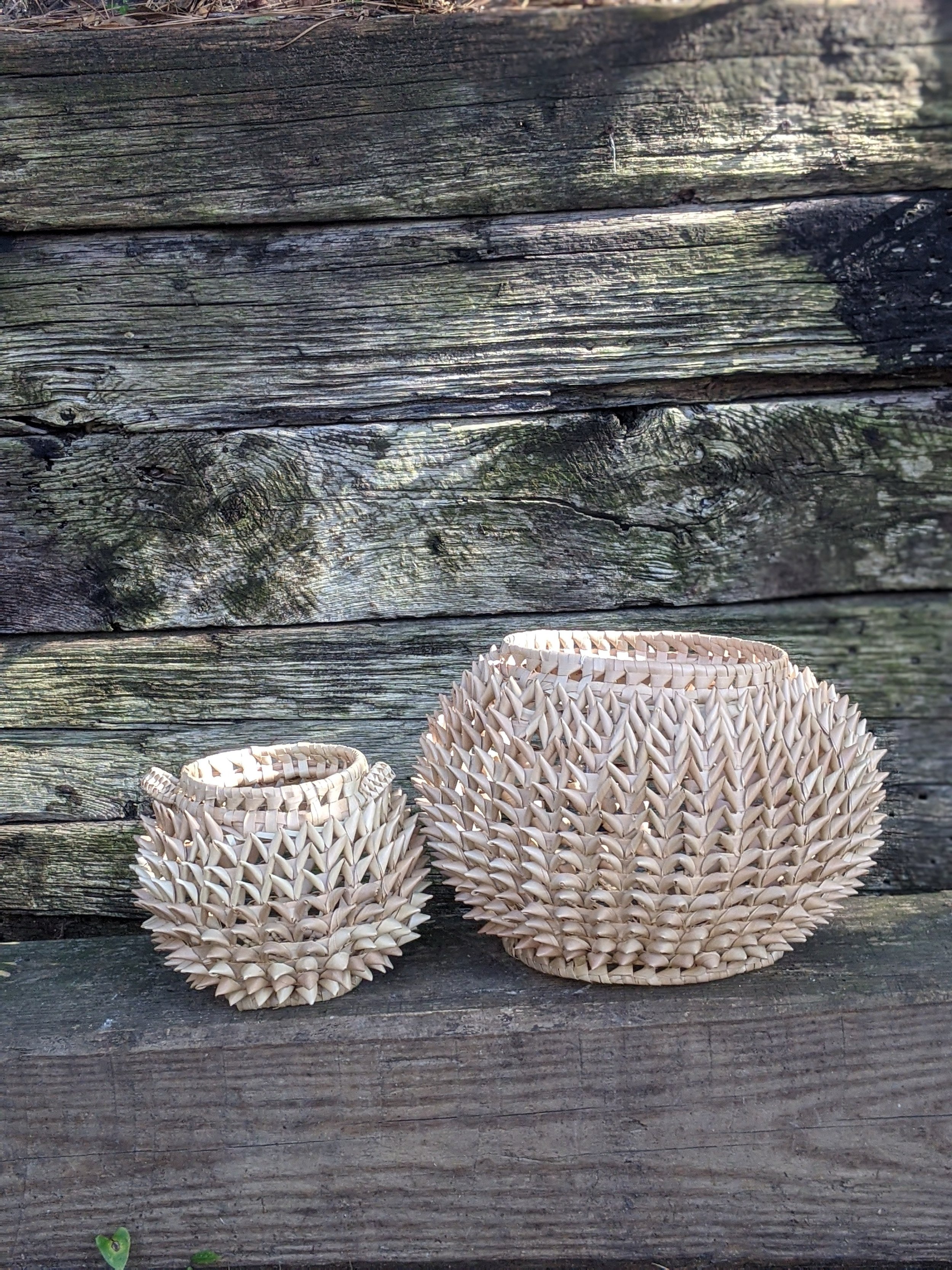 Round Palm Basket Collection