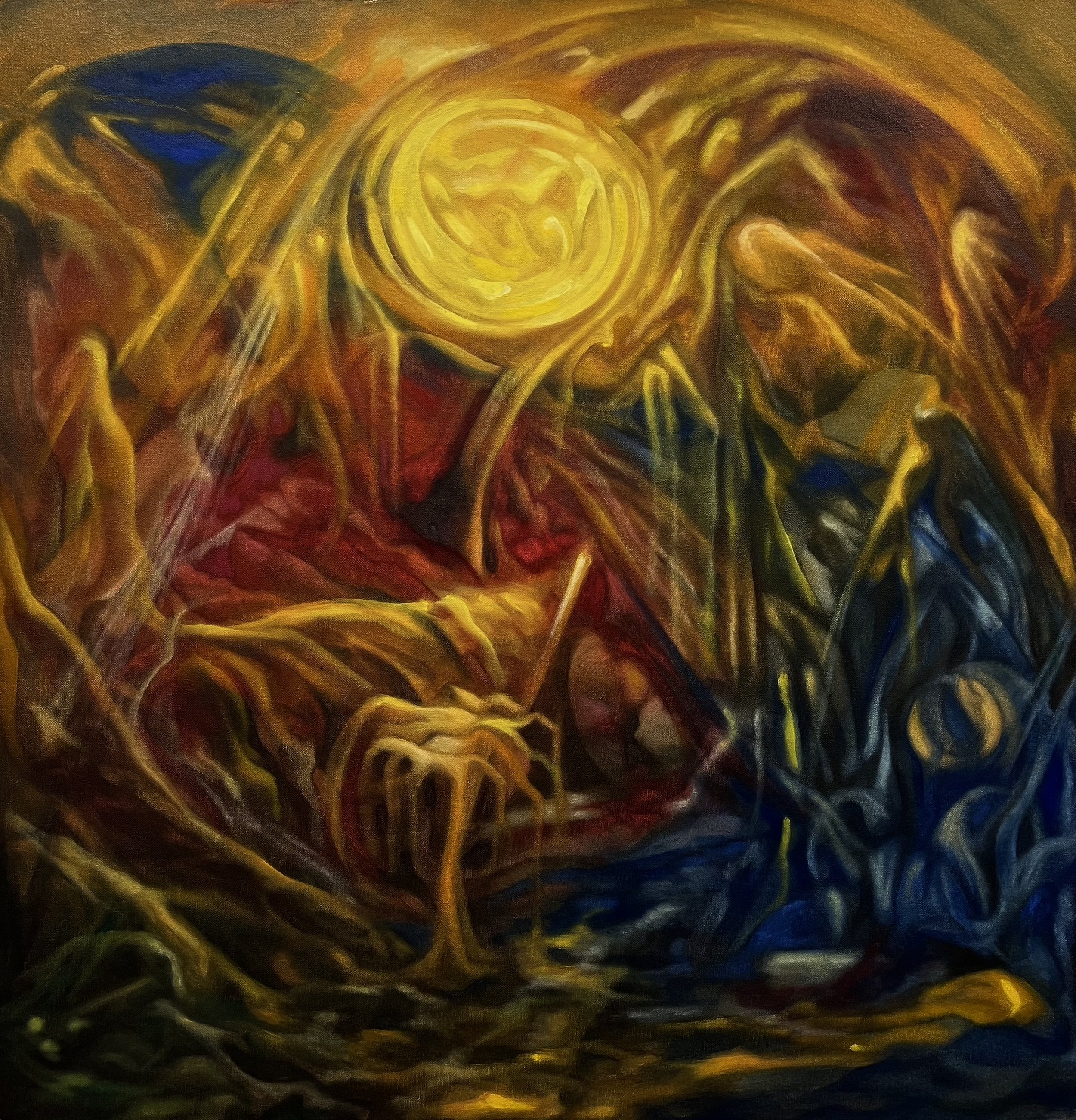 Refractions and reflections, 2023, oil on canvas, 70x75cm copy.jpeg