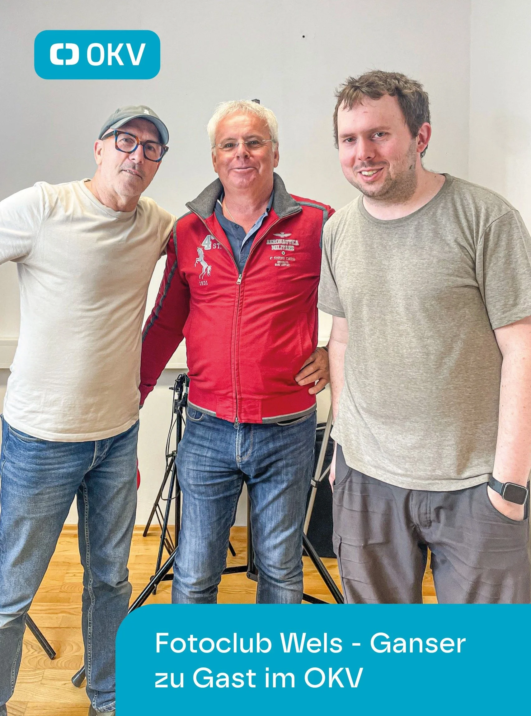 Heute war der Fotoclub Wels - Ganser zu Gast im OKV. Gemeinsam haben wir neue Ger&auml;te im analogen Fotolabor aufgebaut, ein kleines Fotostudio eingerichtet und Gro&szlig;format-Druckmaschinen ausprobiert.

Der OKV ist auch ein offenes Haus f&uuml;