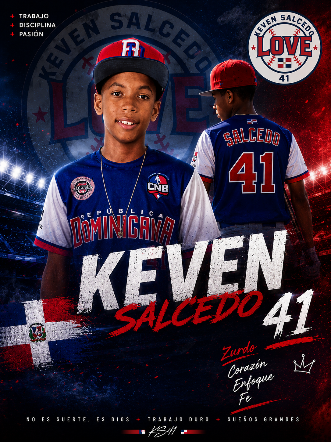 KEVEN “LOVE” SALCEDO:

EL DESARROLLO DE UN ZURDO DE LA VEGA QUE COMIENZA A LLAMAR LA ATENCIÓN 🇩🇴⚾