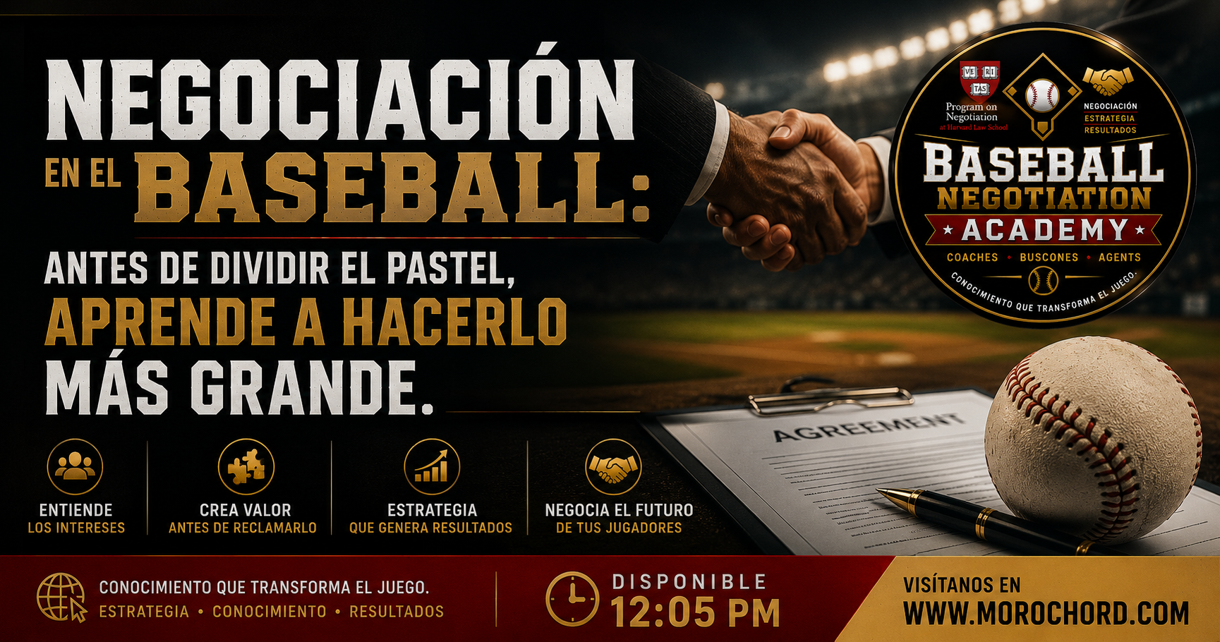 Negociación en el Béisbol: Antes de Dividir el Pastel, Aprende a Hacerlo Más Grande