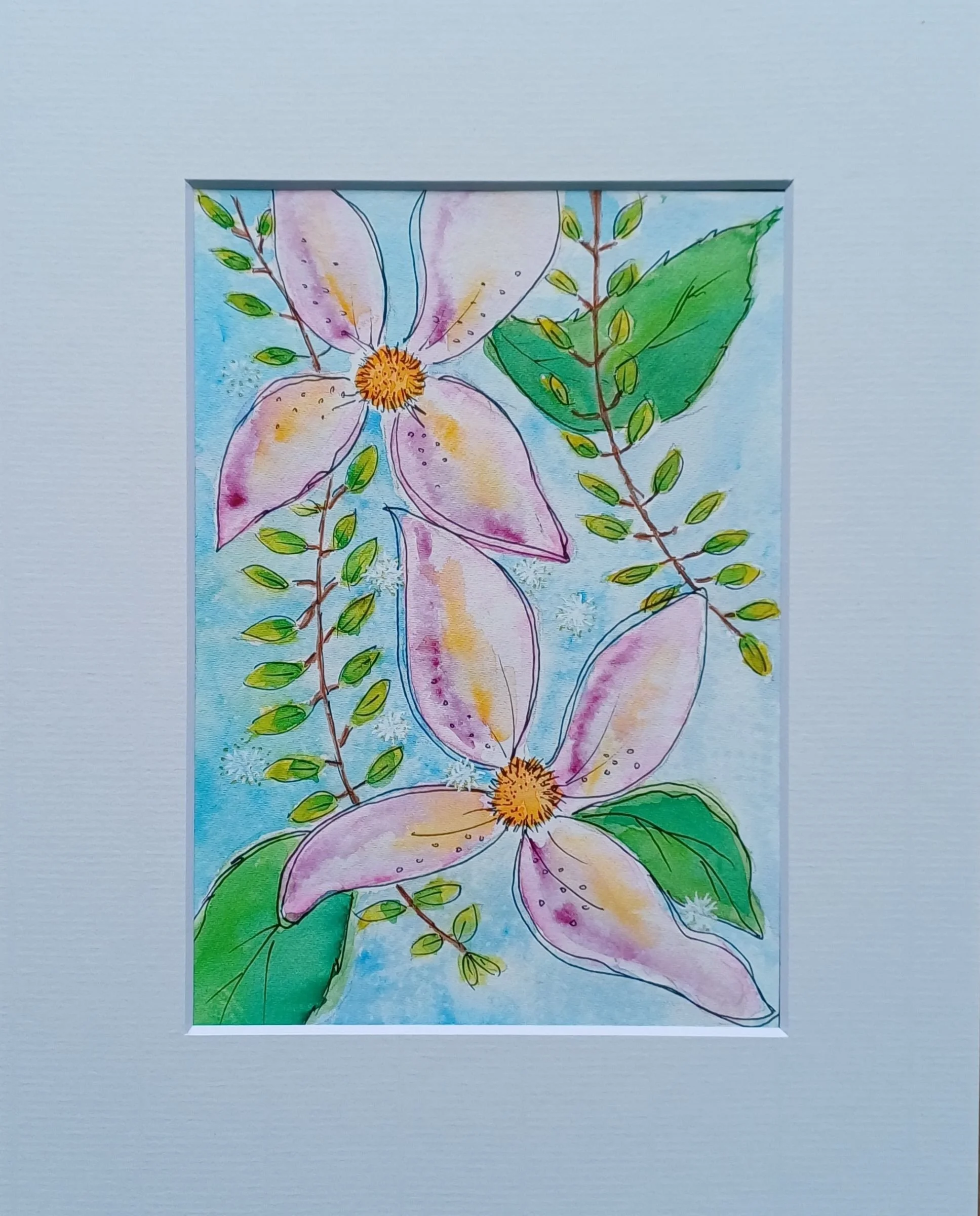 clemais bloom 10 x 8" in mount