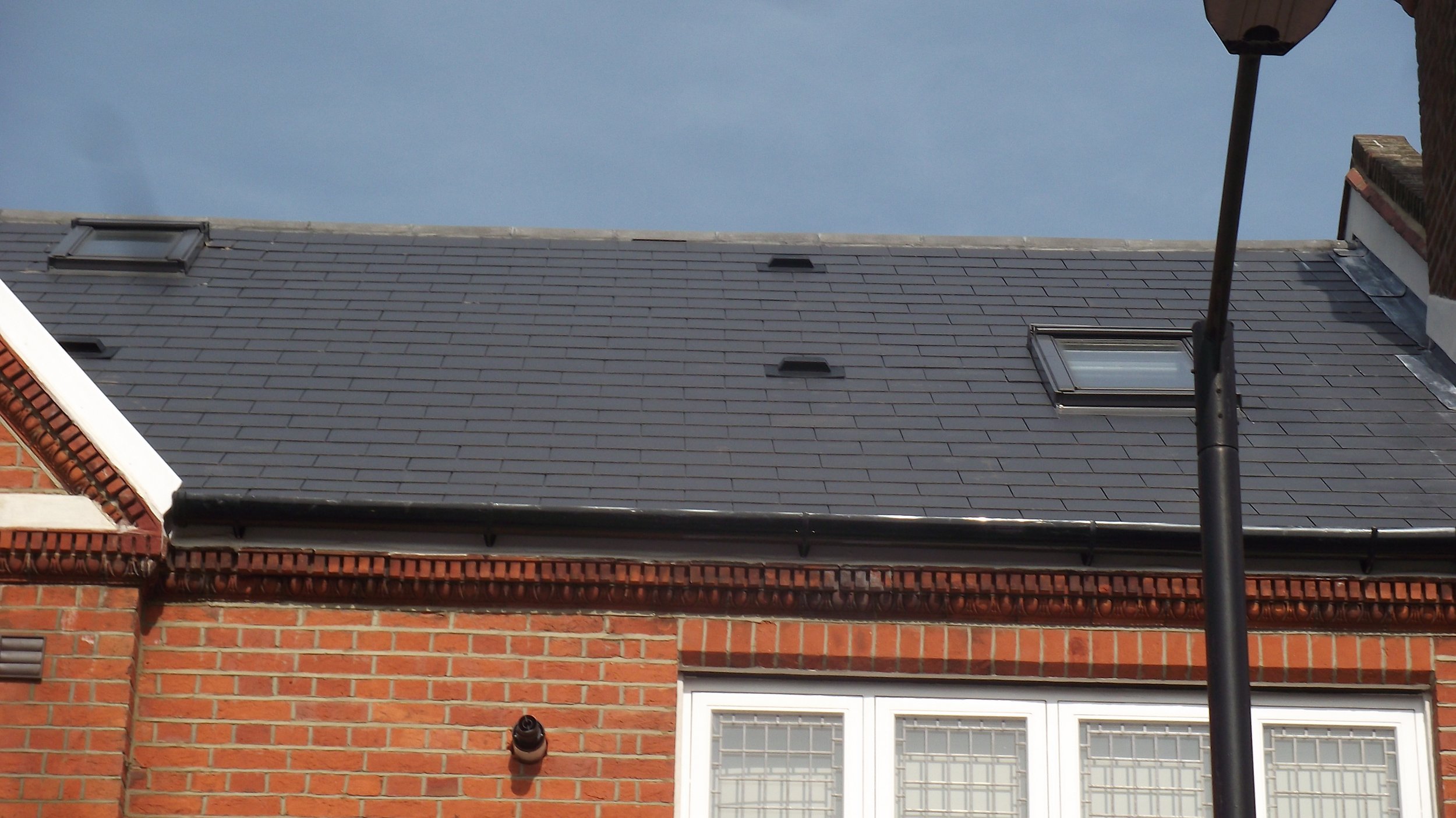 New roof in South London