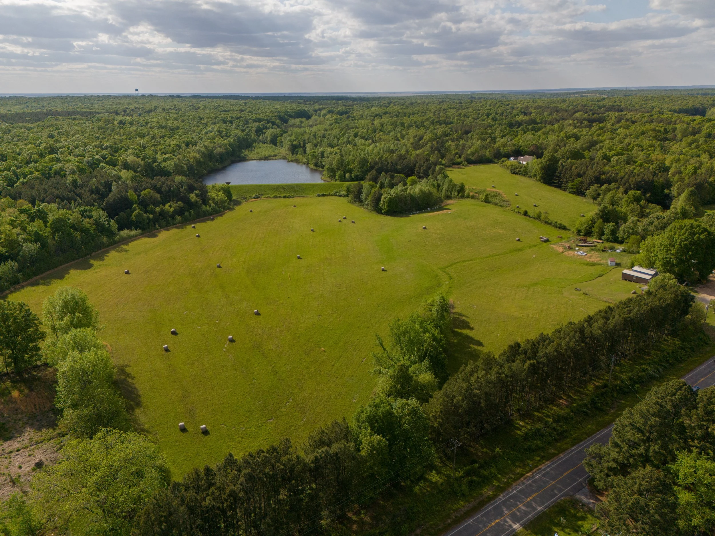 Arial Photograph of Rural Jackson TN