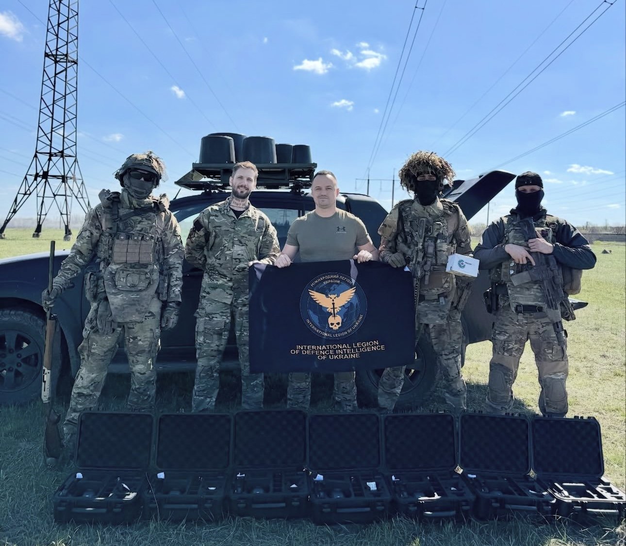 Main Directorate of Intelligence (HUR) Foreign Legion - Zaporizhia - April 2025