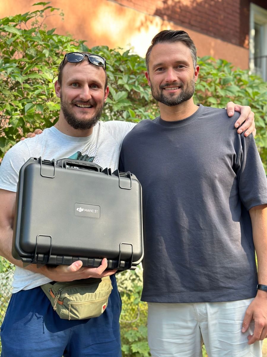 Drone Delivery To Member of Xmelnychenky Plast Kurin - Lviv, June 2024