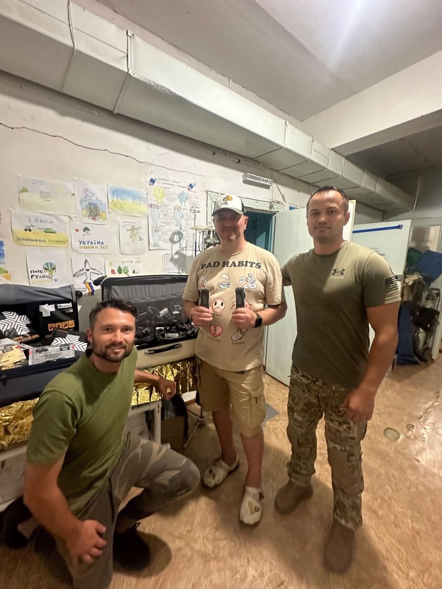 Tourniquet Delivery - 180 Tourniquets - 10th Brigade Medical Stabilization Center - Donbas - June 2024