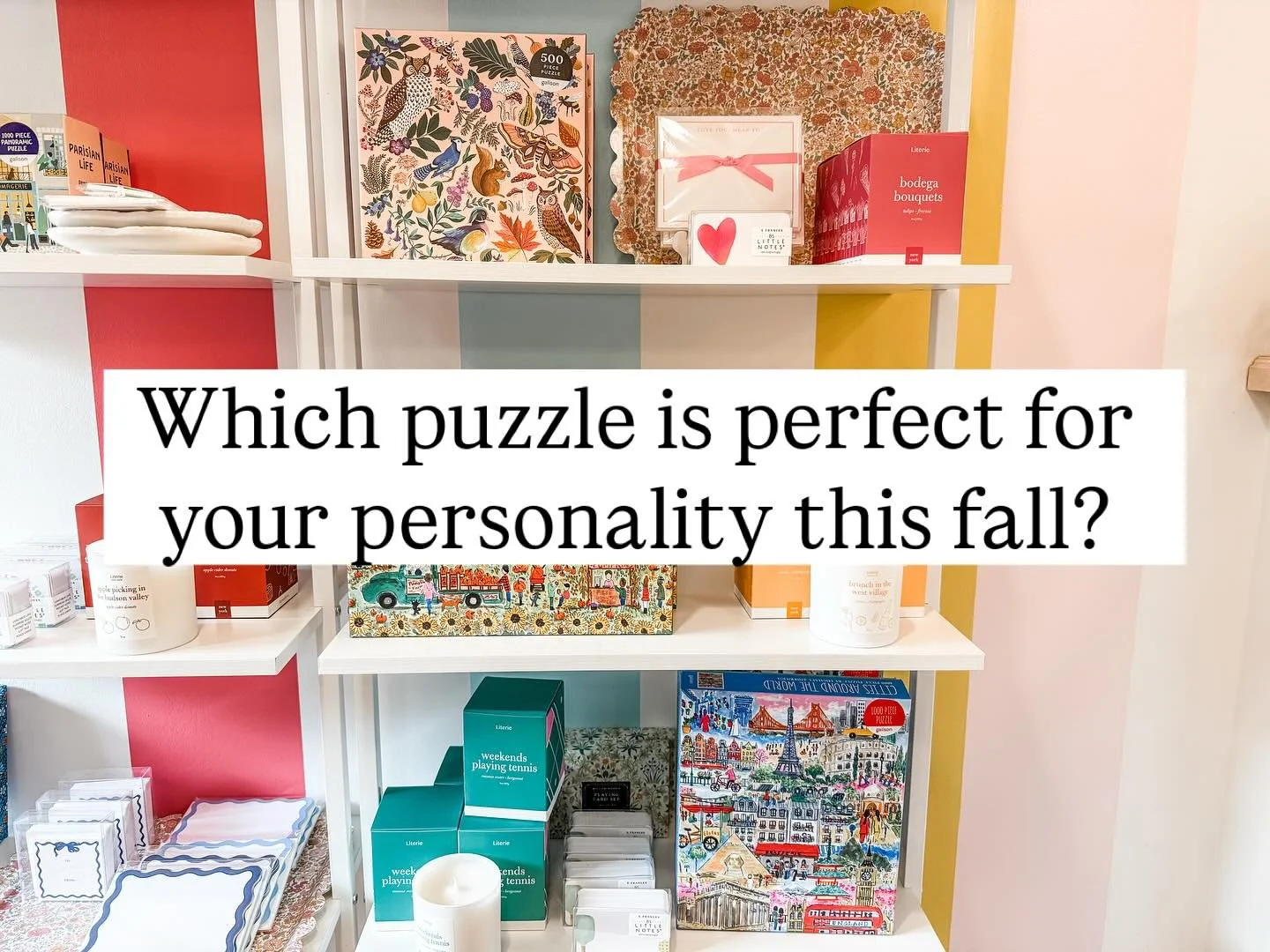 Wondering which puzzle is the perfect fit for you this fall as the weather switches to cozy mode and we need a relaxing indoor activity? As someone who watched the last few episodes of The Summer I Turned Pretty and is now stuck waiting for Emily in 
