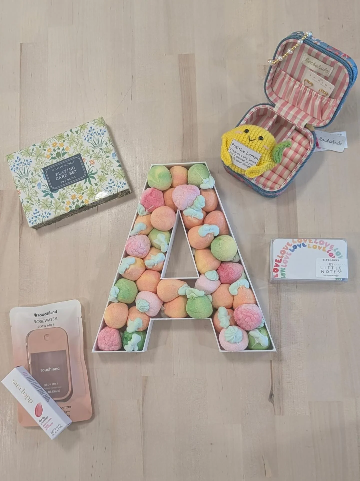 Gifting for the girls! For a birthday, a hostess gift or a pick me up during a rough week, the cutest pastel treats are at the store waiting for you! And we&rsquo;re happy to ship if you want to send a little love to your sister or your college stude
