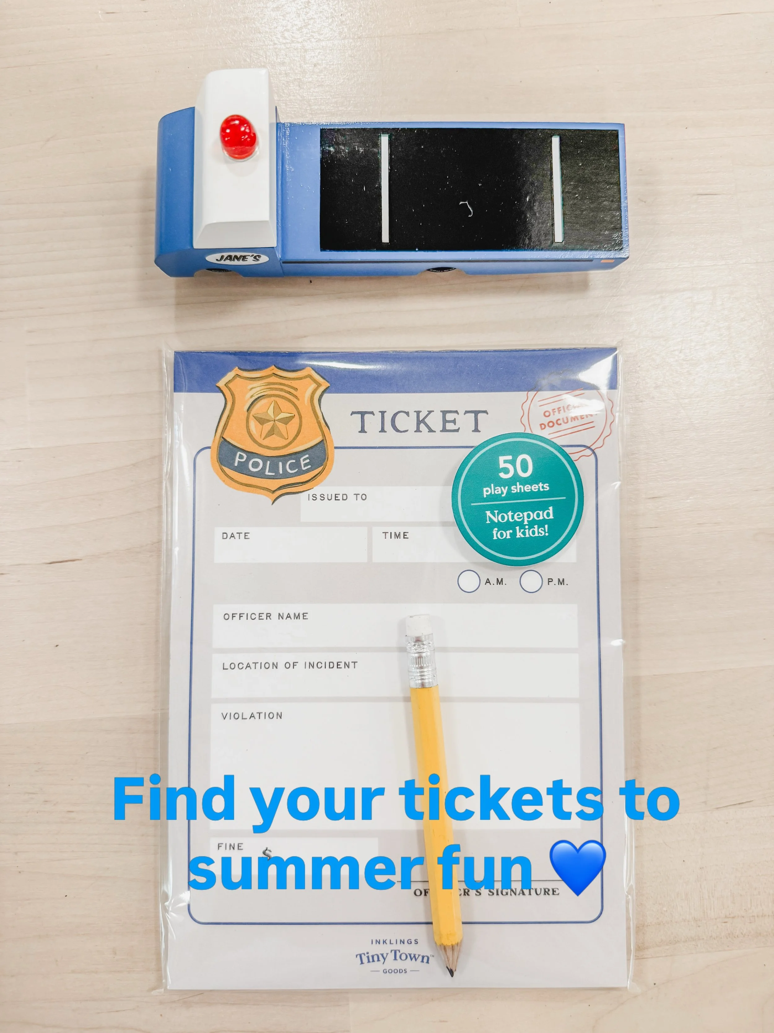 Pretend play is here and ready to go! We&rsquo;re so excited about our new line of classic with a twist cars and trucks and race tracks and play pads. The perfect option for a 90s unplugged summer 💙

#90ssummer #classictoys #imagination #shoplocal #