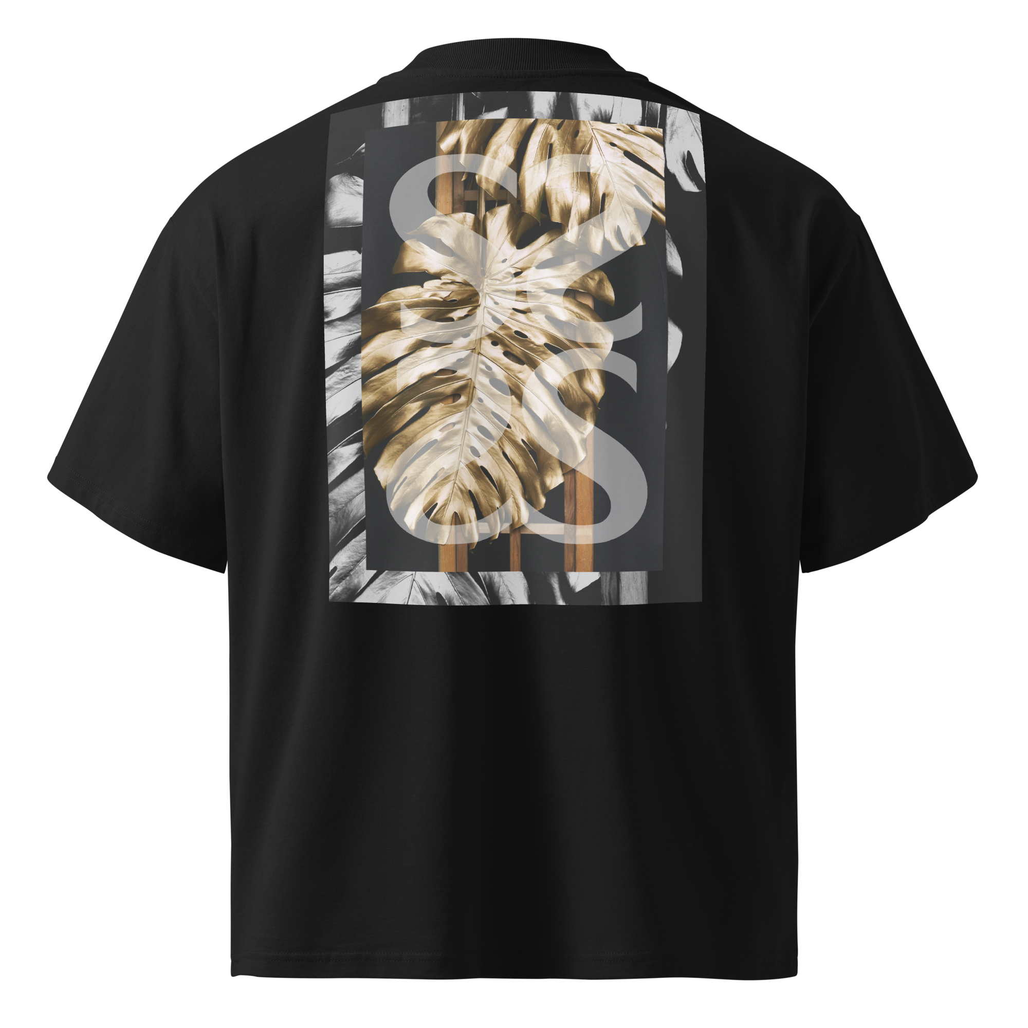unisex-organic-oversized-high-neck-t-shirt-black-back-689a3ceede068.png