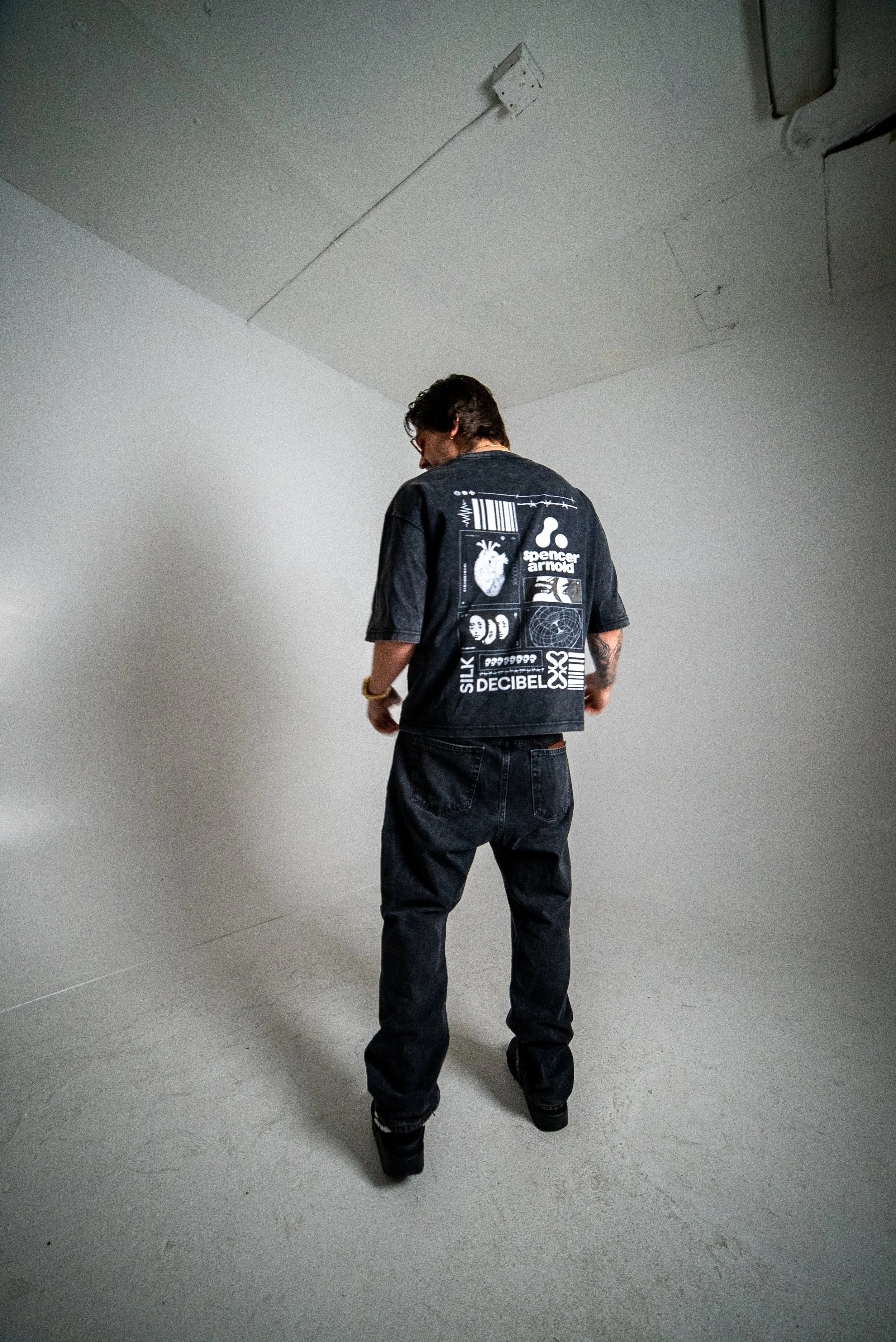 Spencer Arnold x Silk Decibel Mineral Wash Tee
