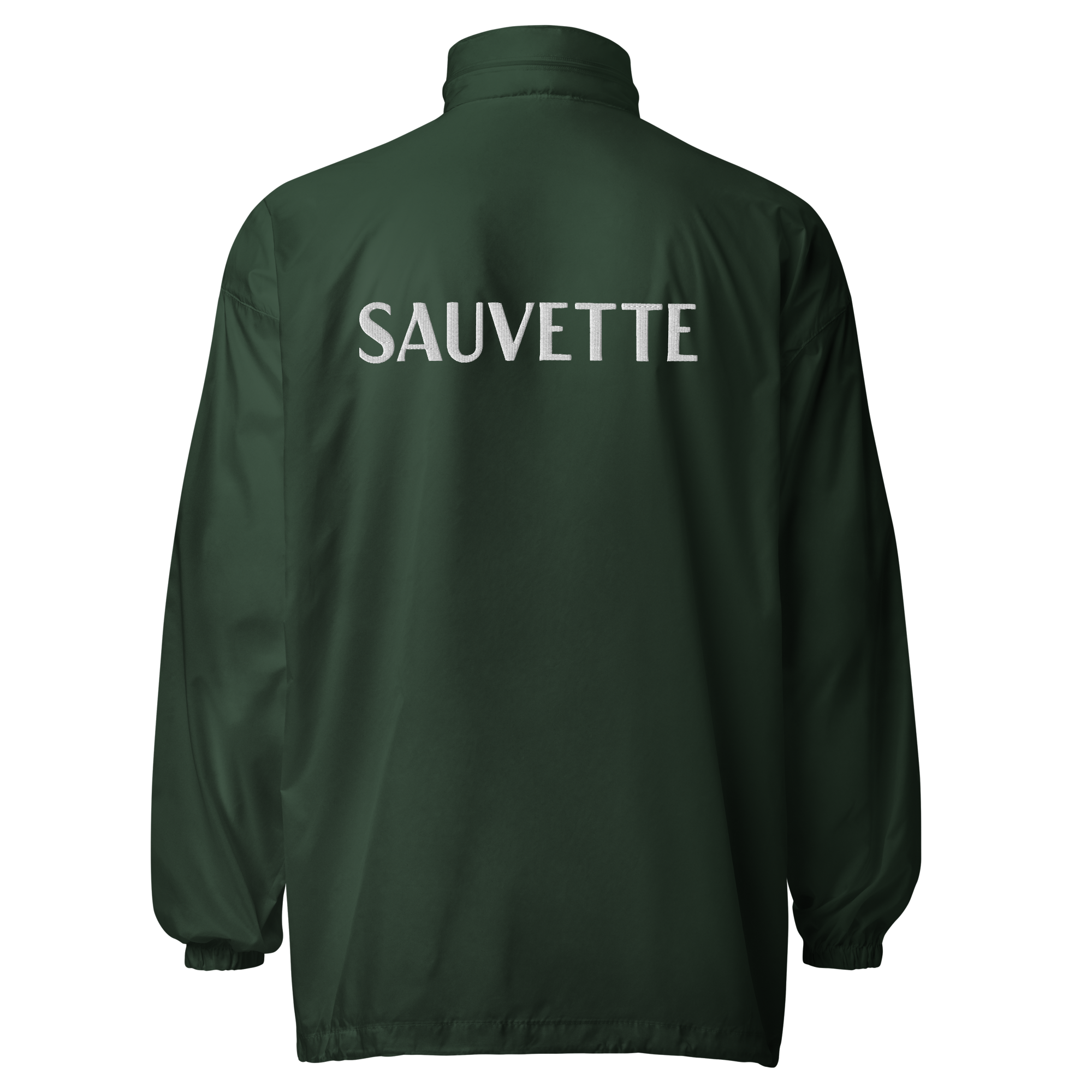 basic-unisex-windbreaker-forest-green-back-66ba8a9504844.png