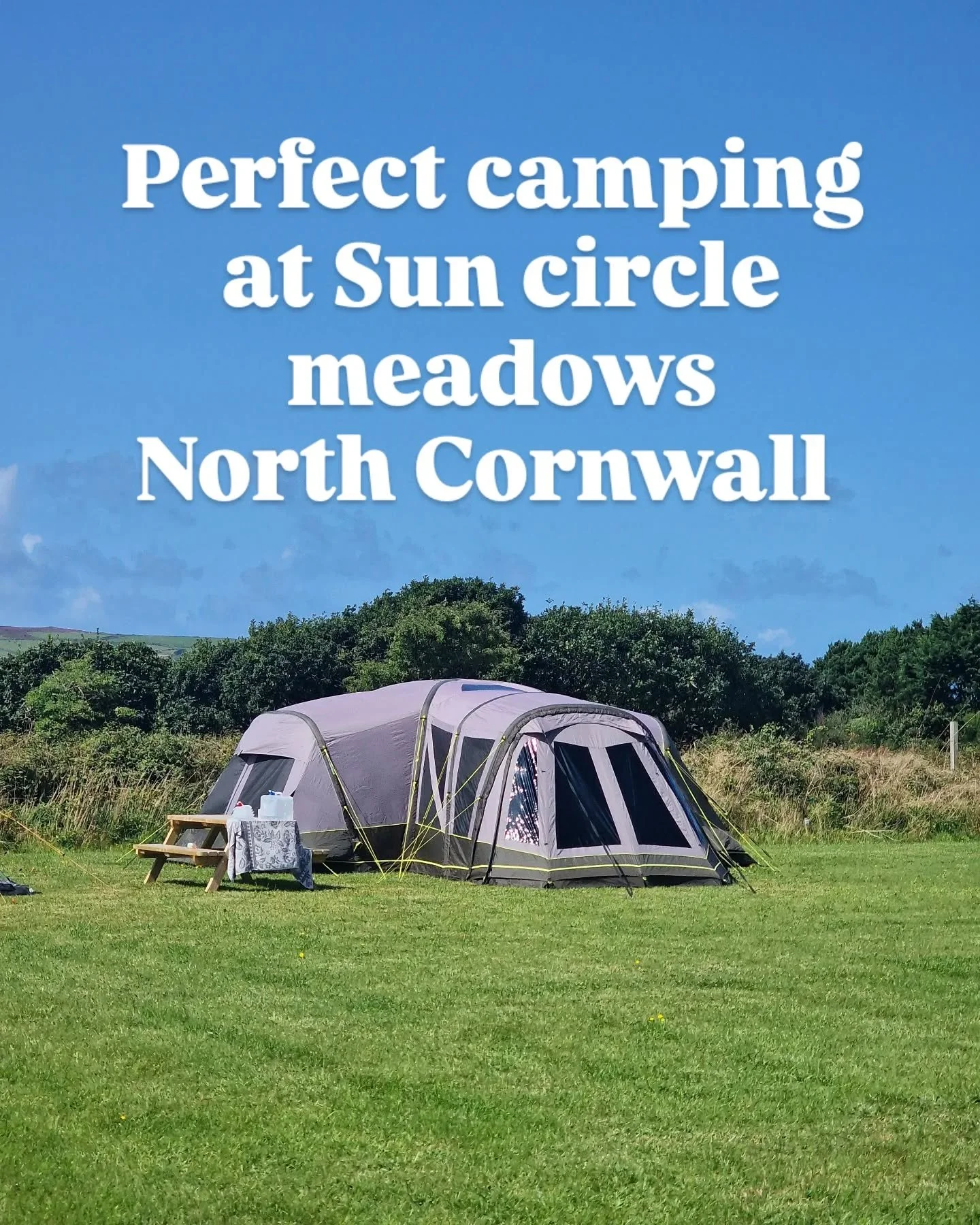 Perfect camping at Sun Circle meadows, North Cornwall, UK.
#suncirclemeadows #stagnes #perranporth #camping #campinglife #campingtrip #bankholidayweekendâď¸