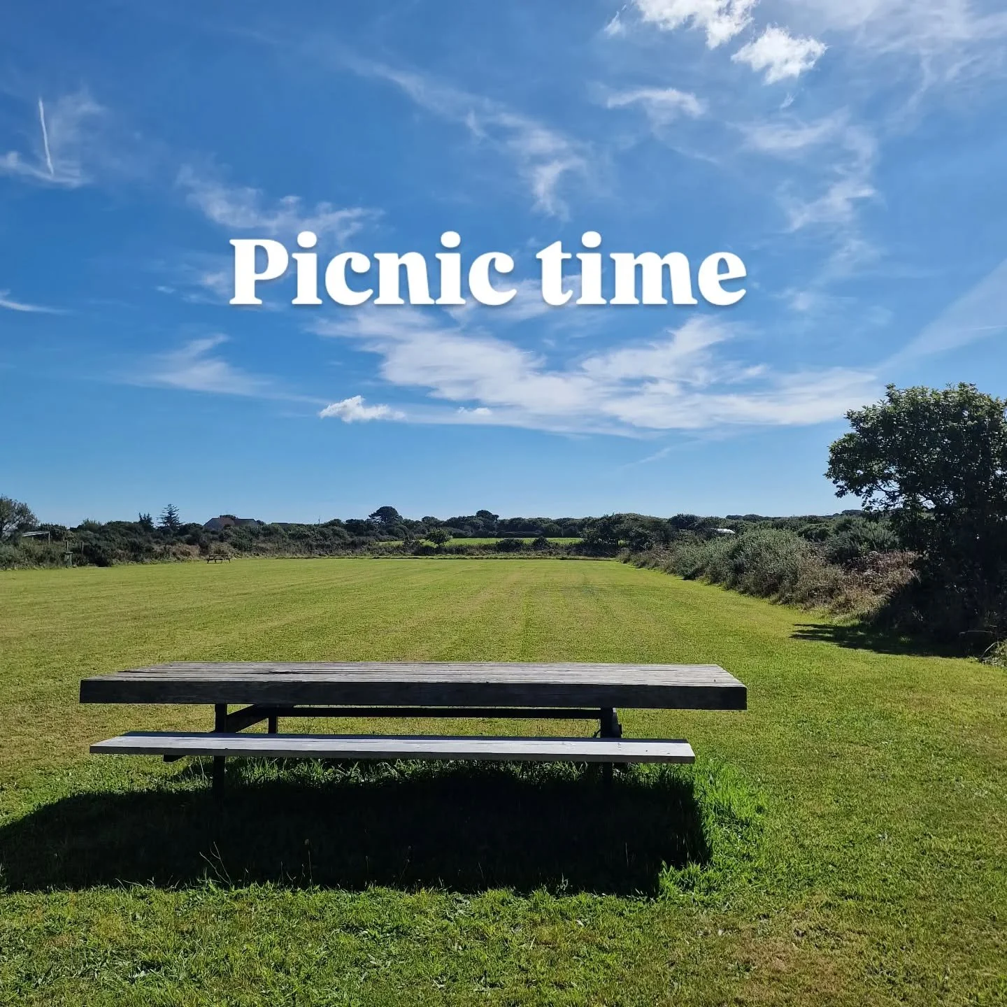 What a beautiful place for a picnic #suncirclemeadows #picnic #camping #campinglife #campingtrip #campingsite #cornwall #stagnes #perranporth #hikinglife #campingholidays #bestcampingsites #staycation #staycationuk