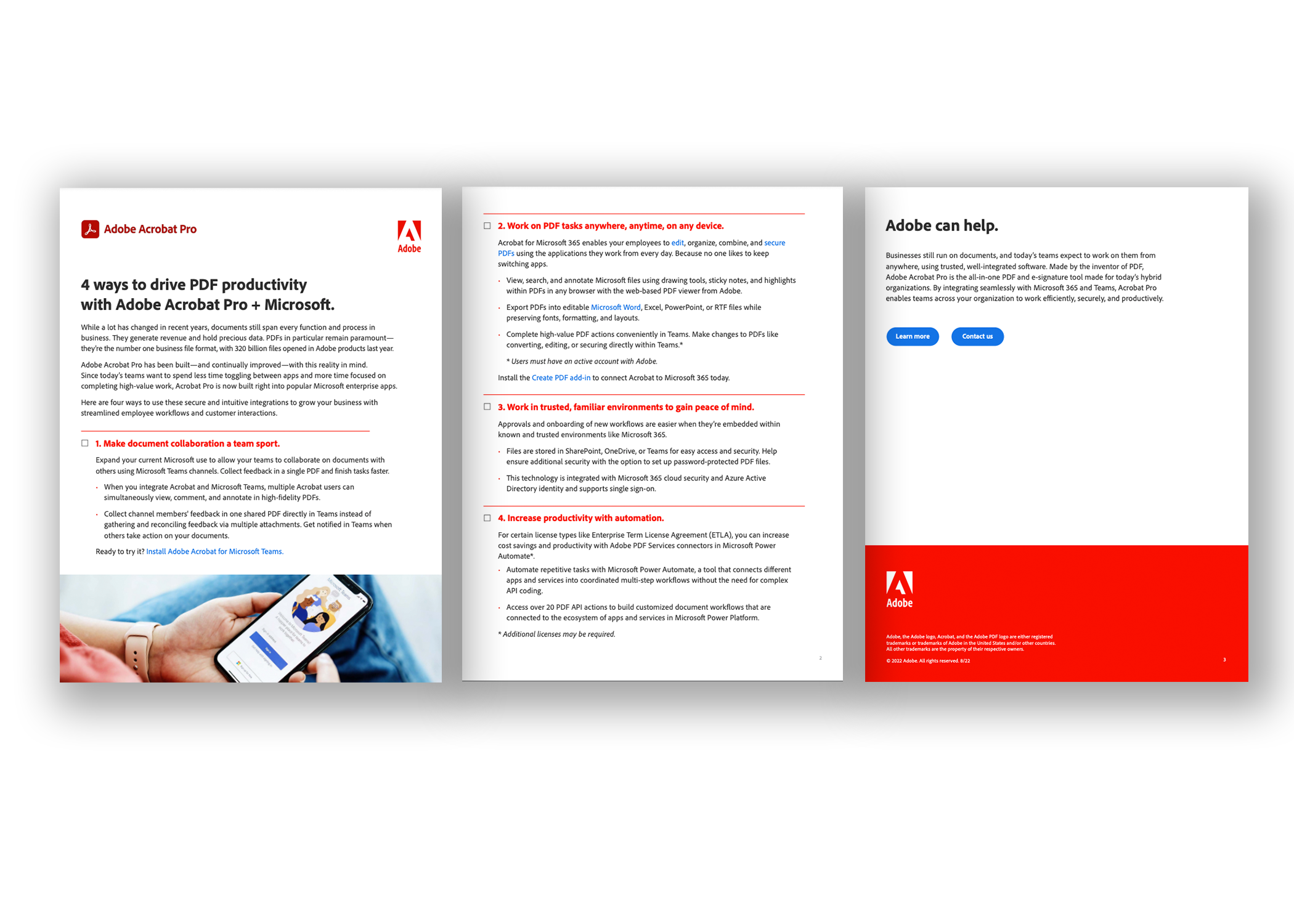 Expand Acrobat - Checklist Article