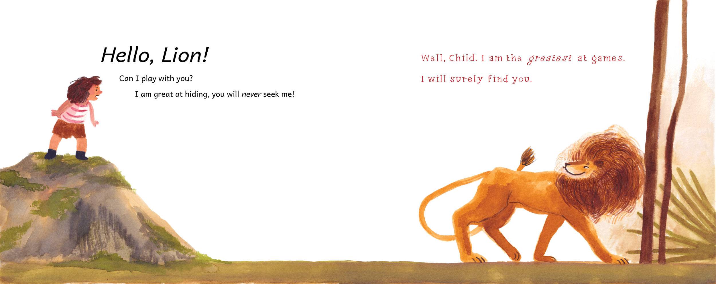 The child would like to play 