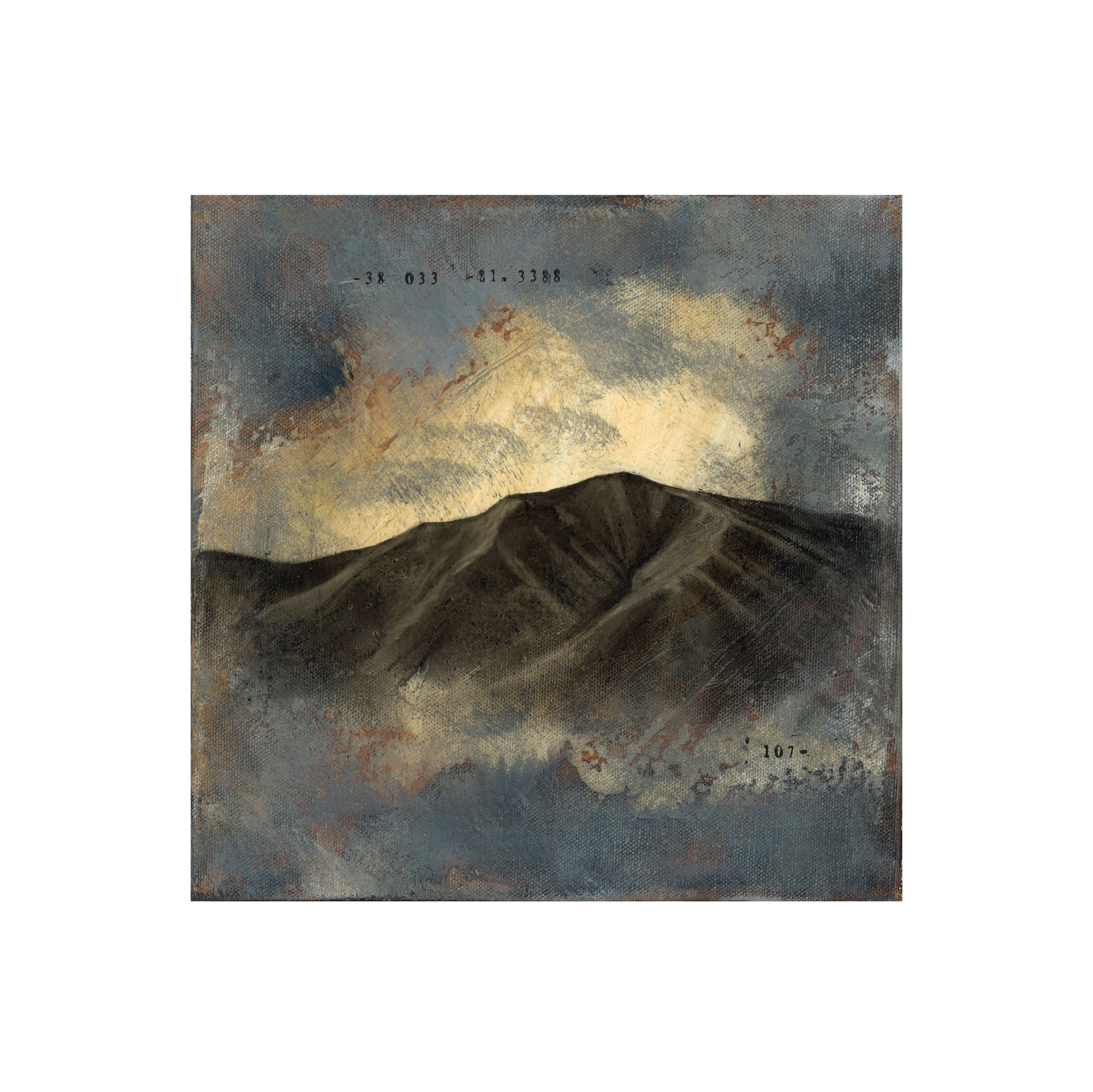 Psalm 107 (Ghost Mountains) 10x10
