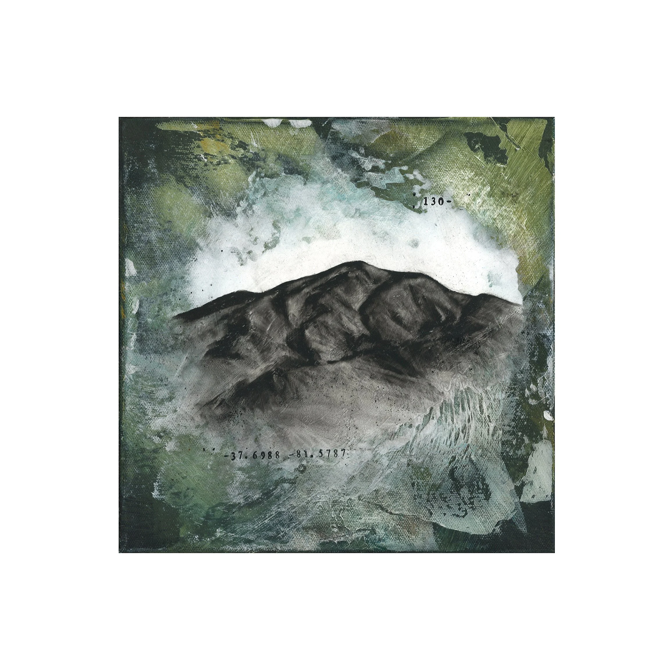Psalm 130 (Ghost Mountains) 10x10
