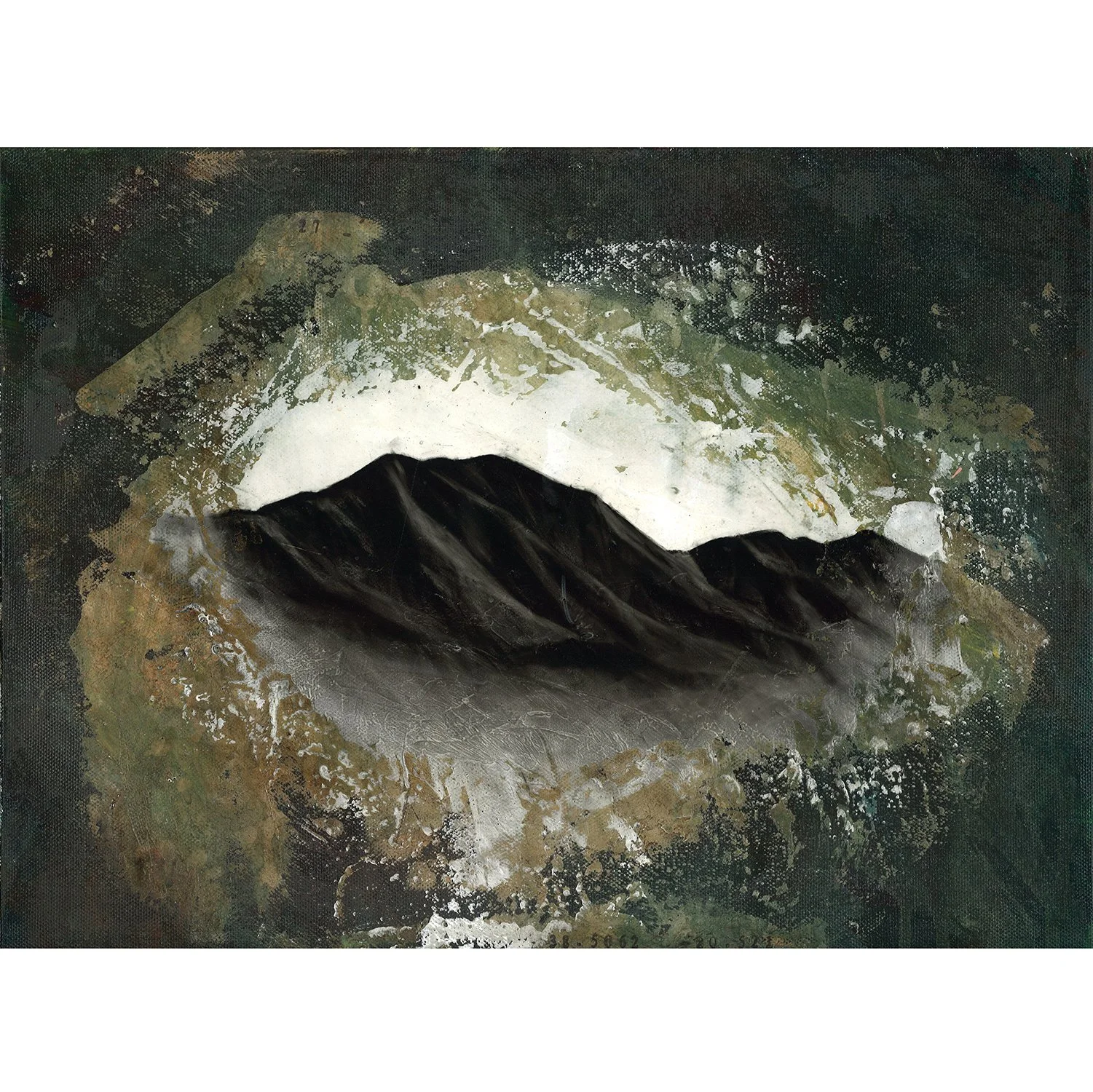 Psalm 27 (Ghost Mountains) - 12x16