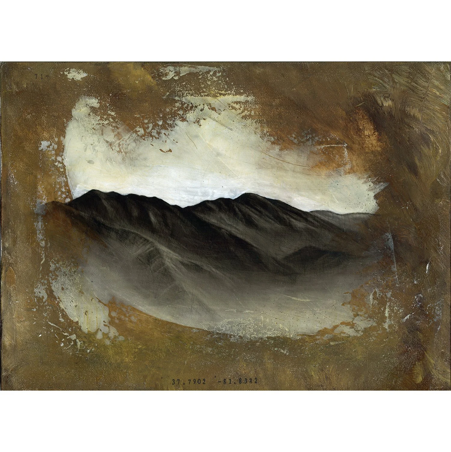 Psalm 71 (Ghost Mountains) 12x16