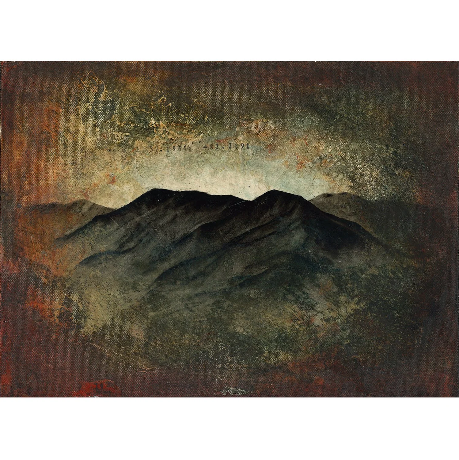 Psalm 19 (Ghost Mountains) - 12x16