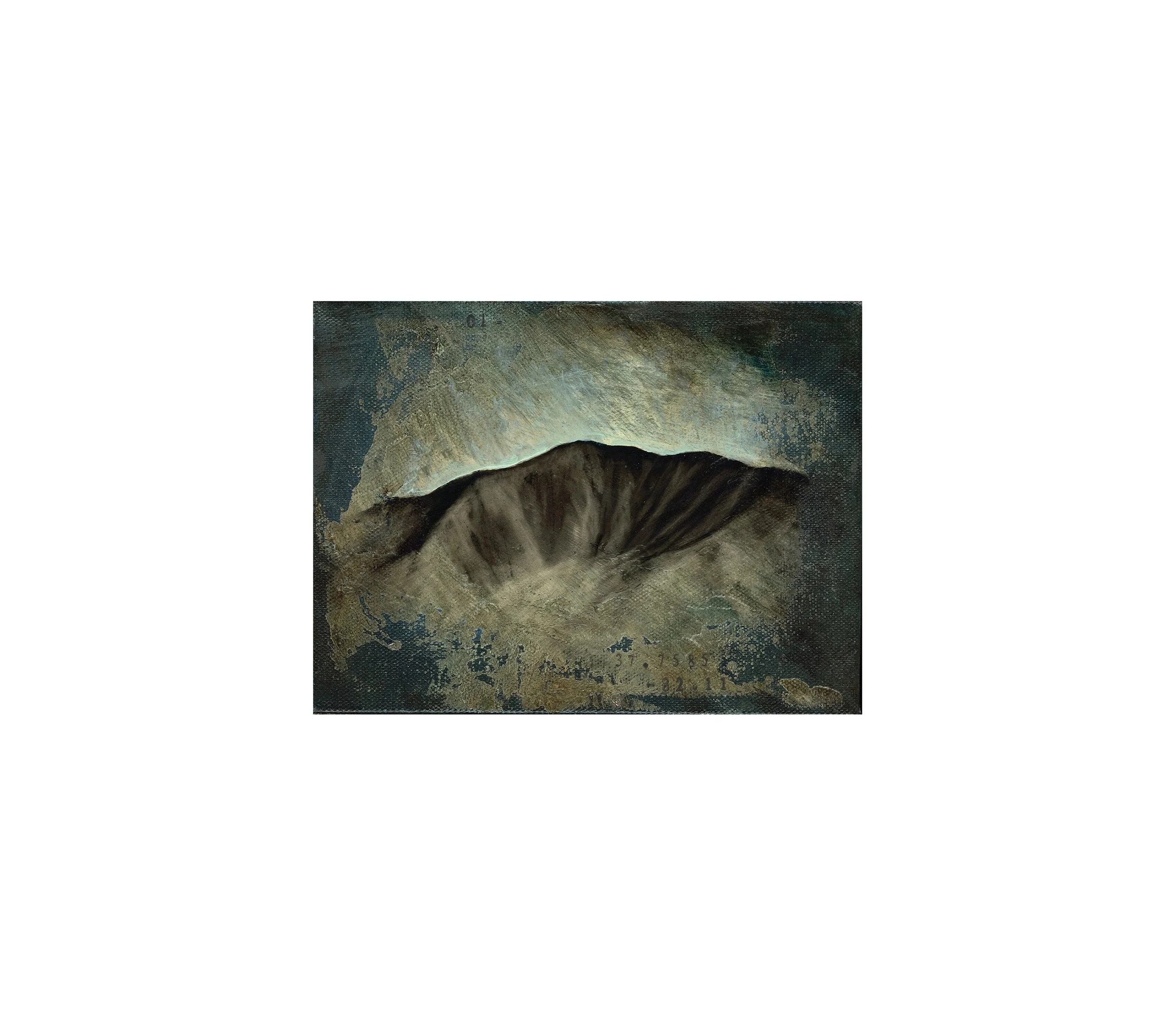 Psalm 1 (Ghost Mountains) - 6x8