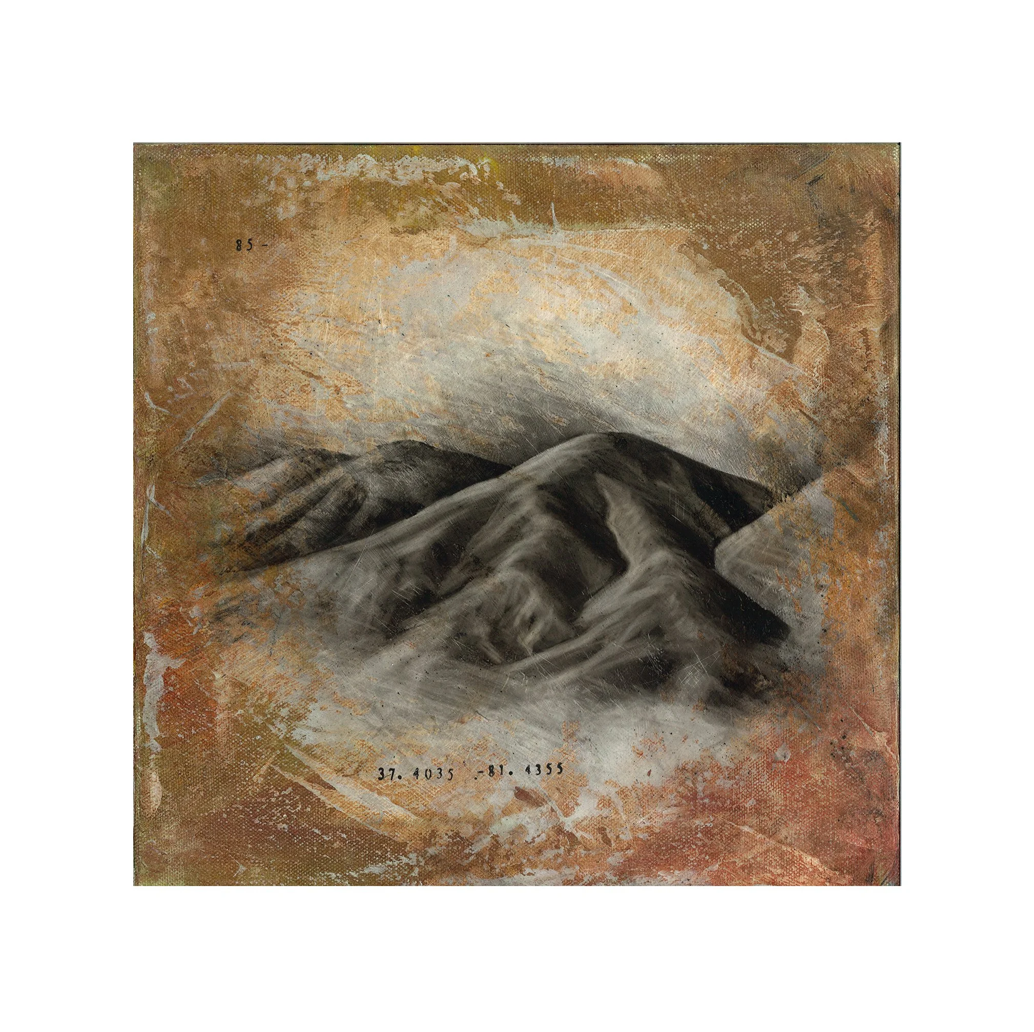 Psalm 85 (Ghost Mountains) 12x12