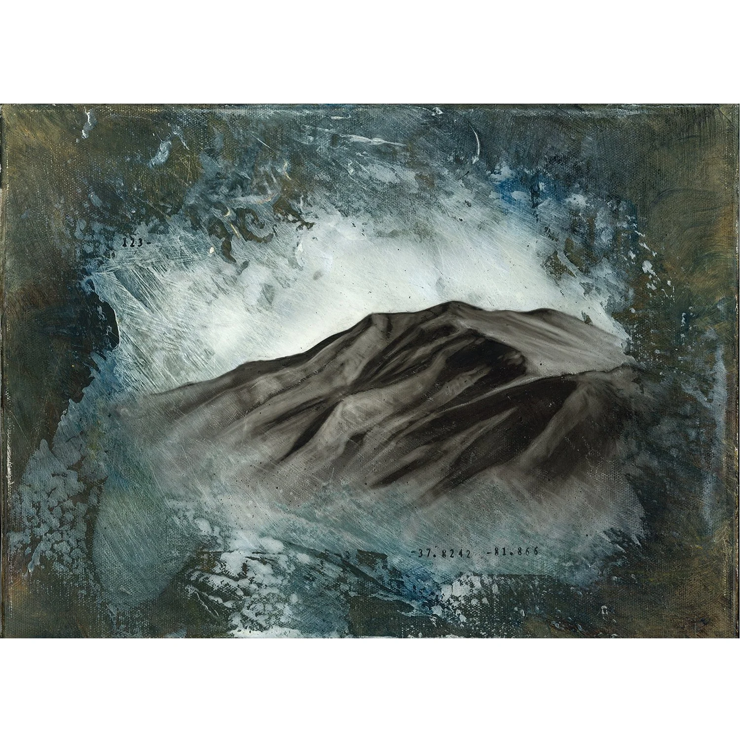 Psalm 123 (Ghost Mountains) 12x16