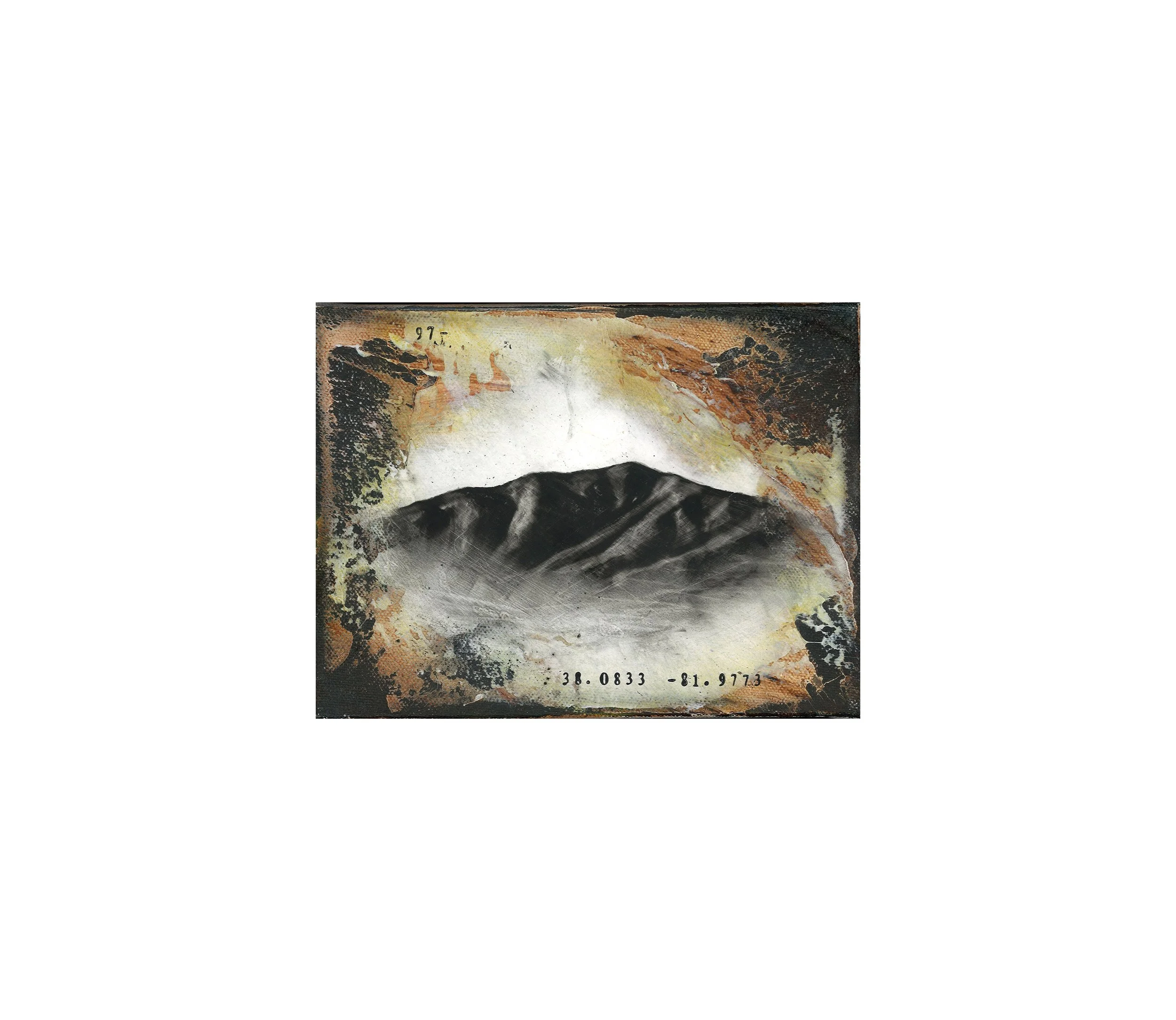 Psalm 97 (Ghost Mountains) 6x8