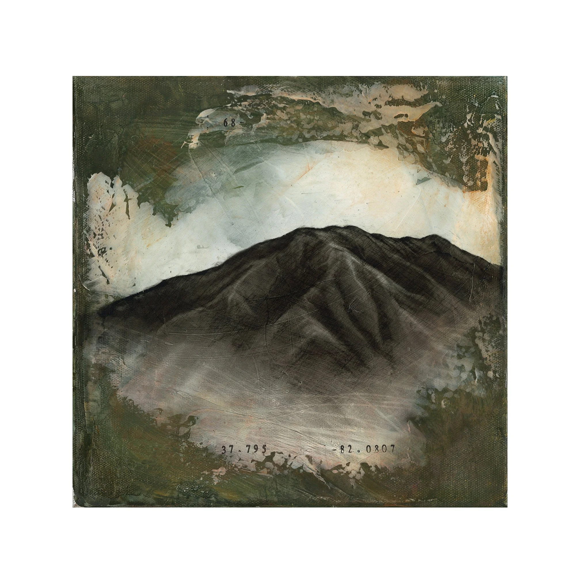 Psalm 68 (Ghost Mountains) 12x12