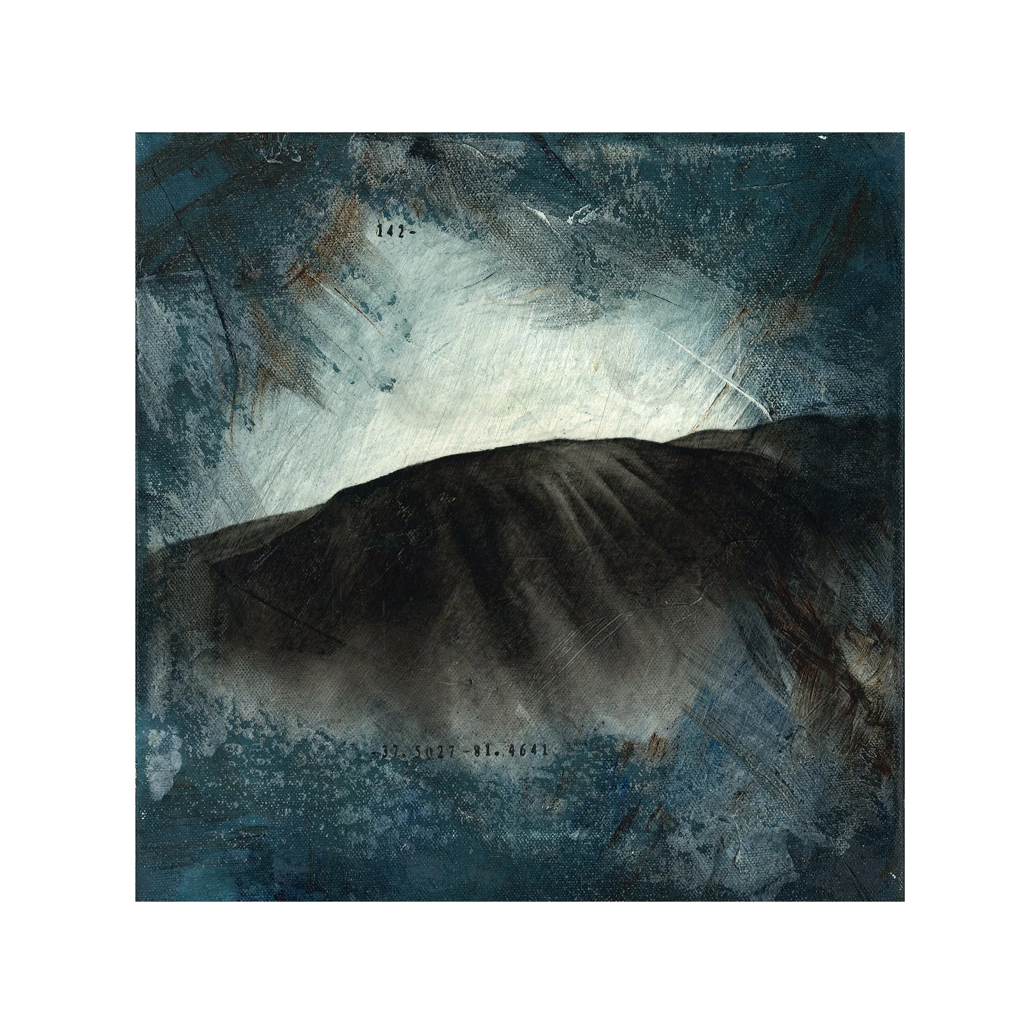 Psalm 142 (Ghost Mountains) 12x12