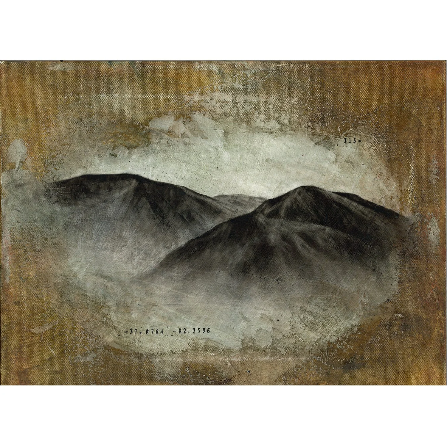 Psalm 115 (Ghost Mountains) 12x16